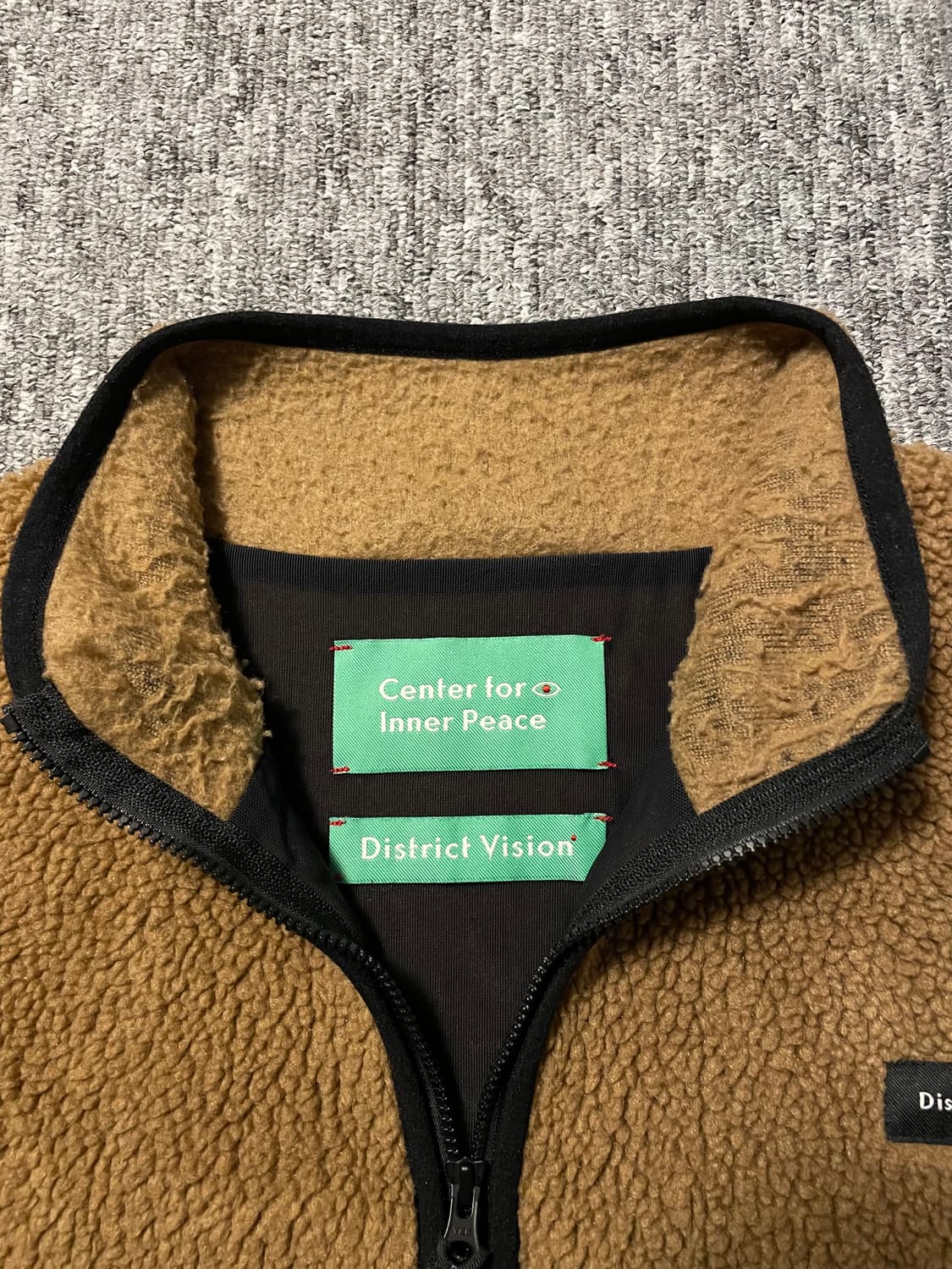 디스트릭트비전 딥파일 하프집업 플리스 [L] 상품이미지5