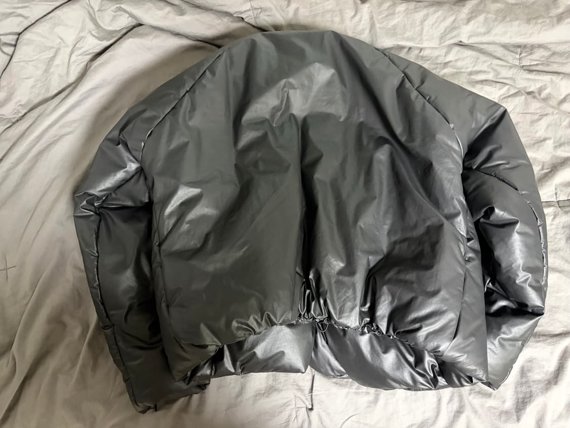 이지갭 푸퍼 패딩 블랙 M 상품이미지2