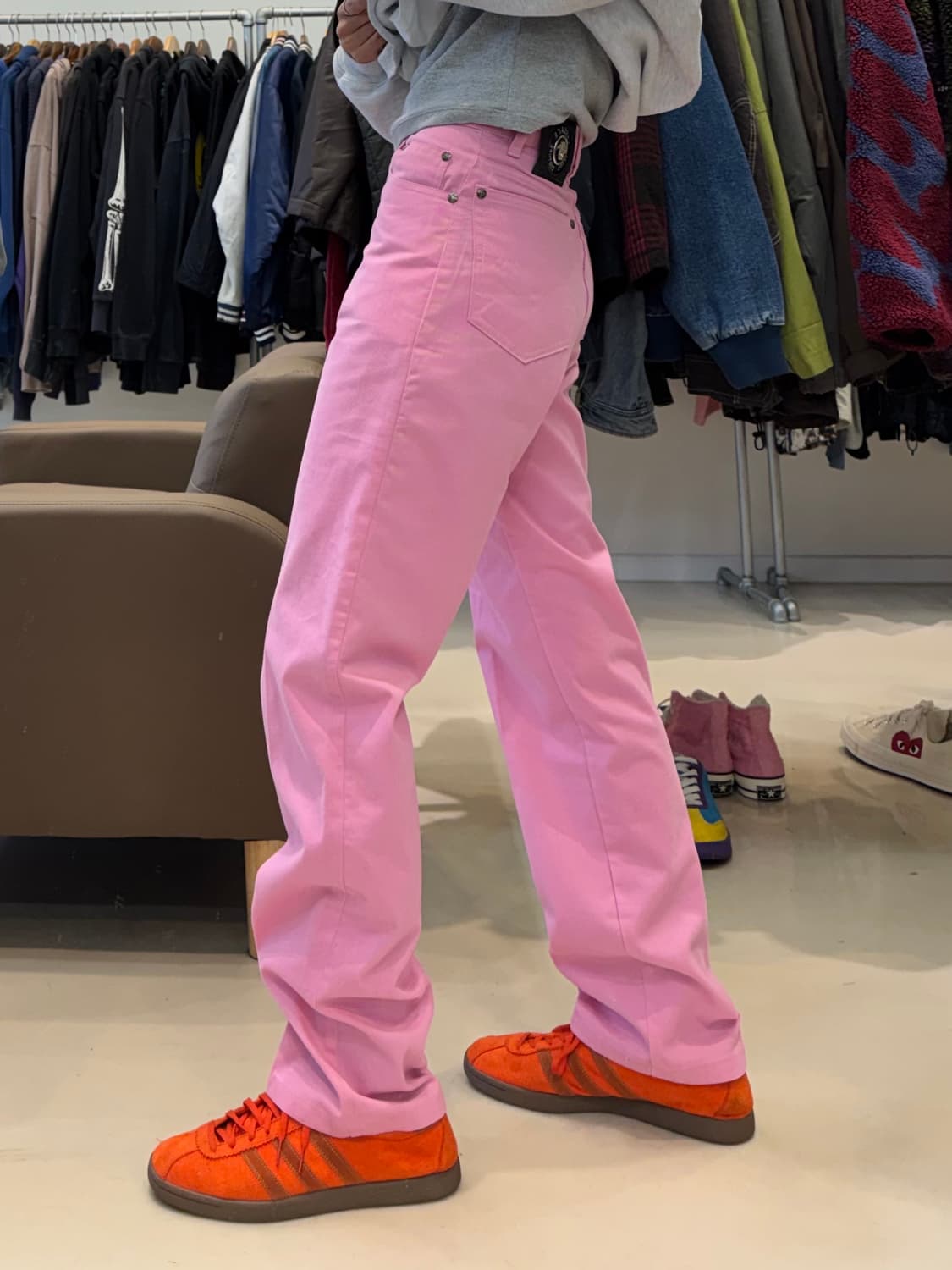 베르사체 스트레이트 핏 치노팬츠 상품이미지8