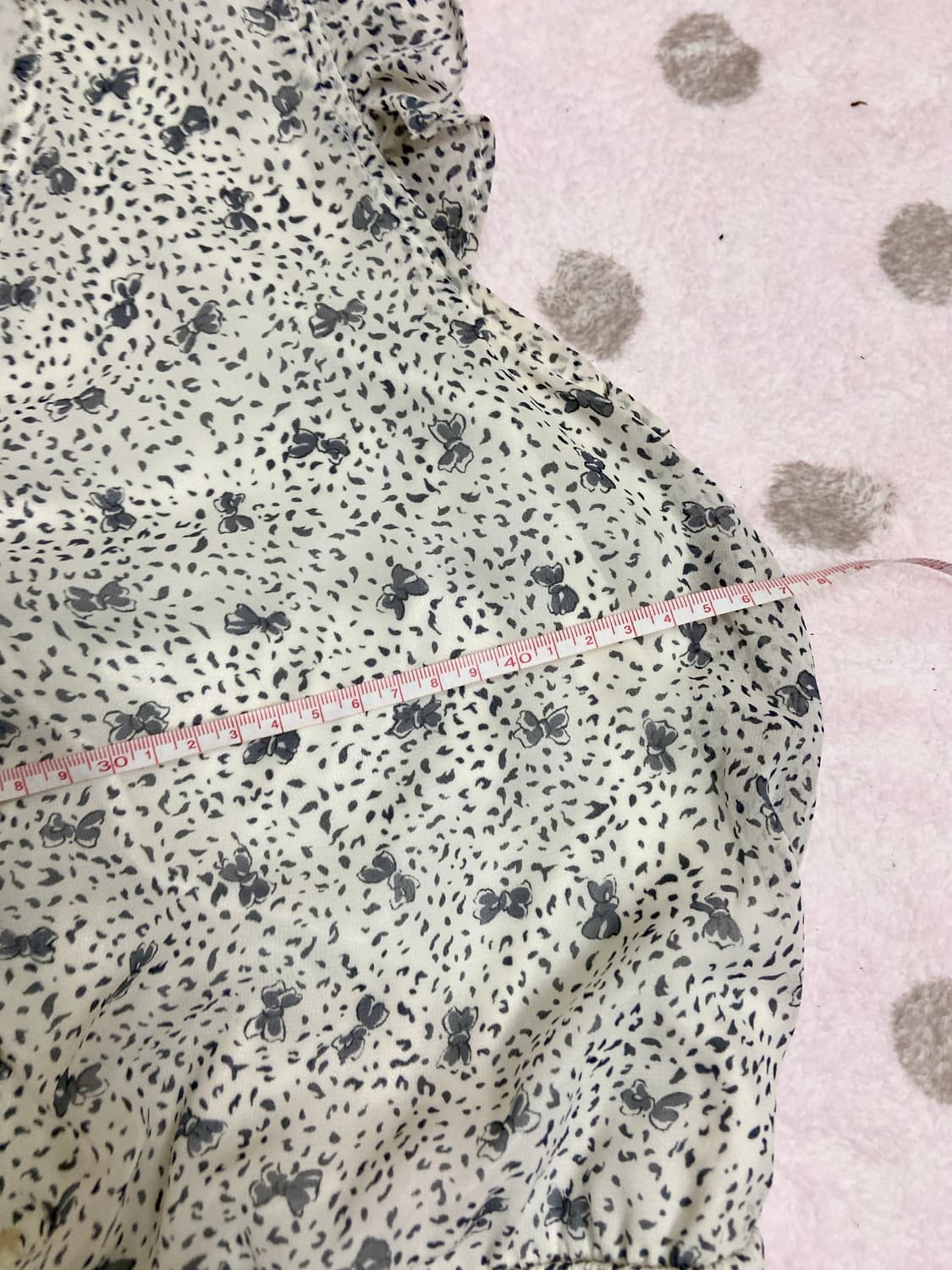 빈티지 패턴 미니 원피스 상품이미지4