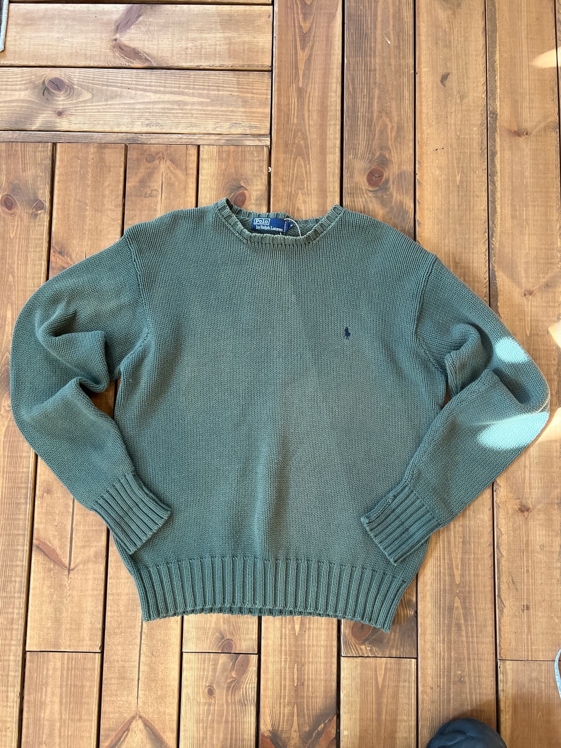 폴로 카키 니트 상품이미지5