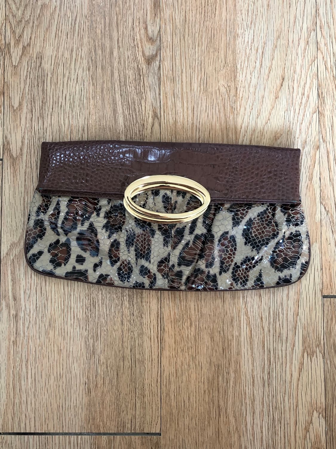 leopard clutch 상품이미지2
