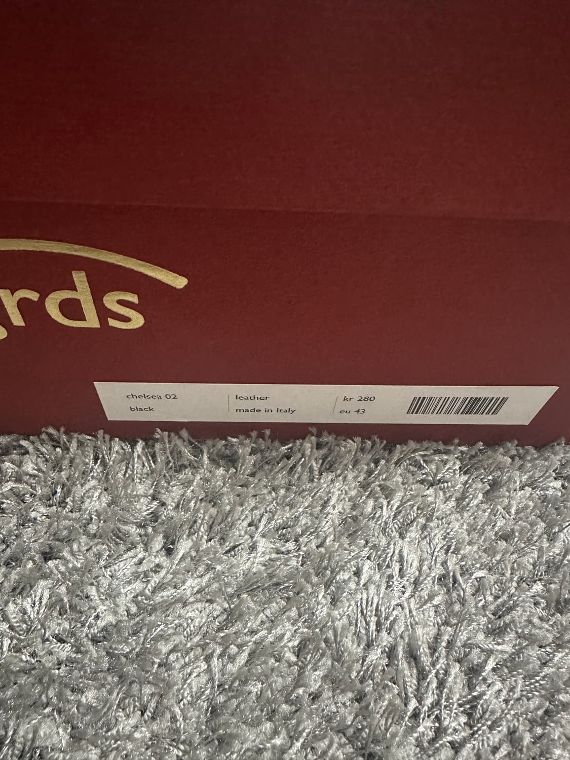 그라더스 첼시 02 레더 부츠 블랙 280 사이즈 상품이미지7