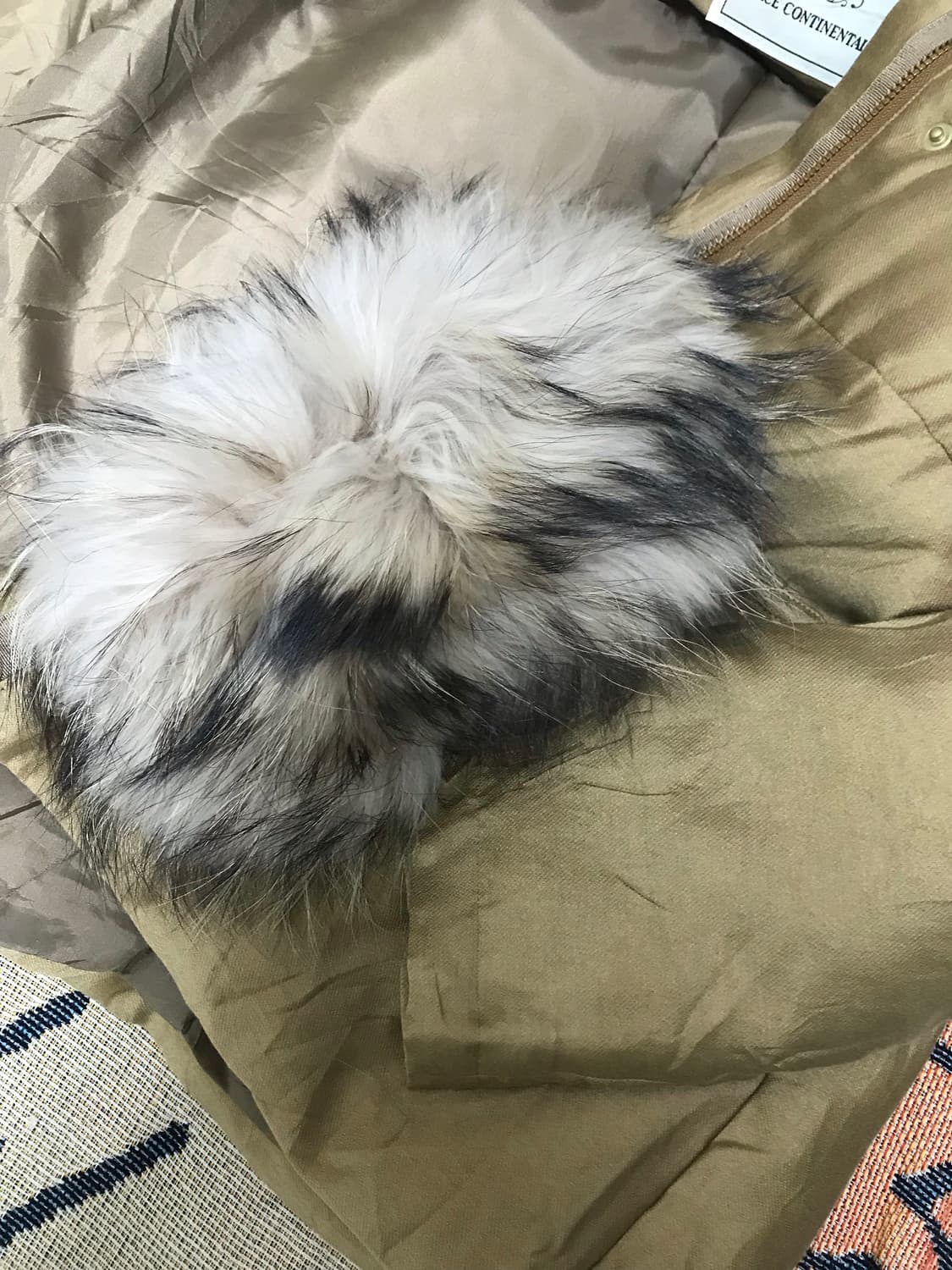 일본 빈티지 골드 다운 숏패딩 상품이미지6