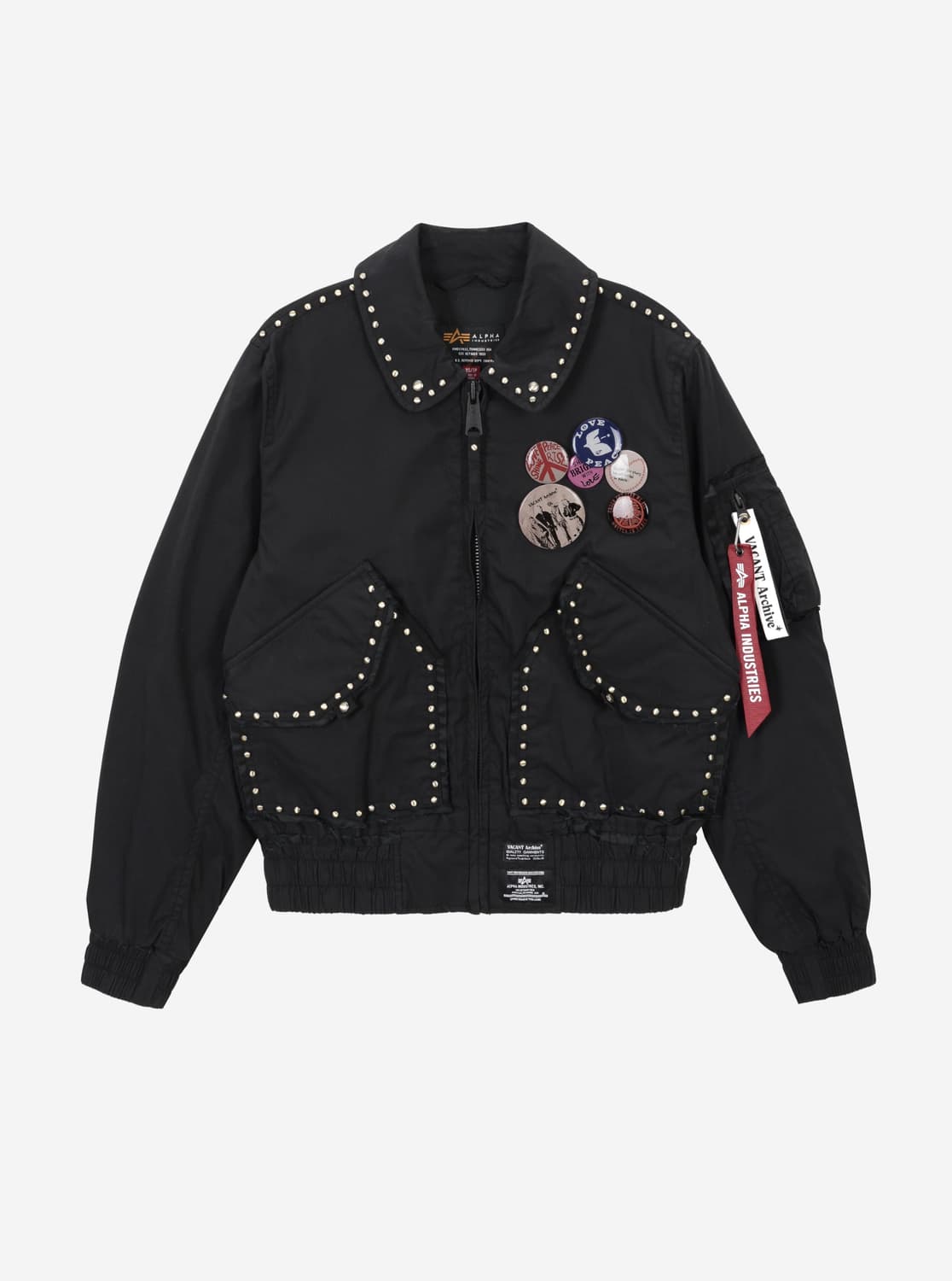 베이컨트 아카이브 valley flight jaket black 상품이미지3