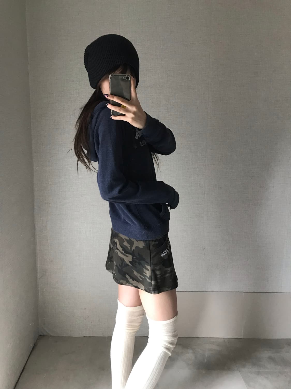 홀리스터 네이비 후드집업 상품이미지2