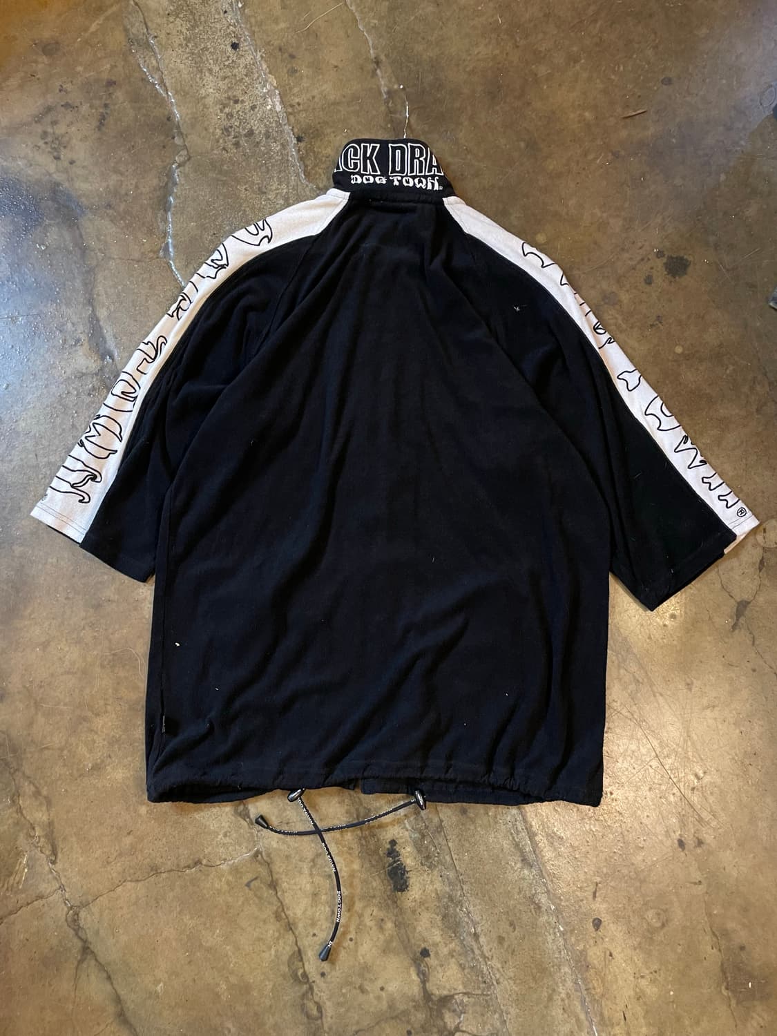 도그타운 사이드로고 반팔 집업 상품이미지5