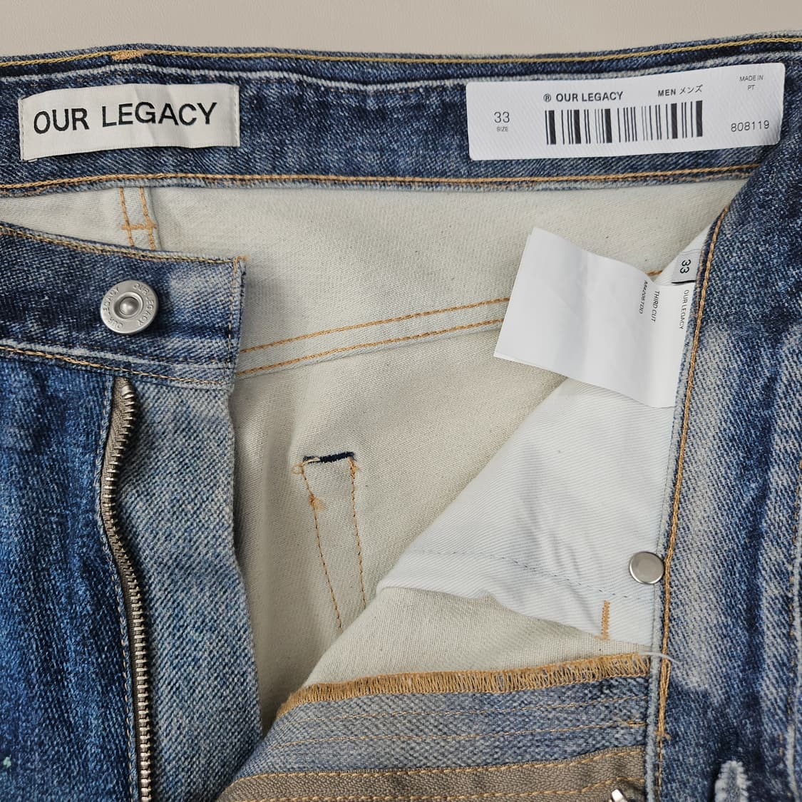 (무료배송) 아워레가시 써드컷 디지털 데님 프린트 33사이즈 상품이미지5