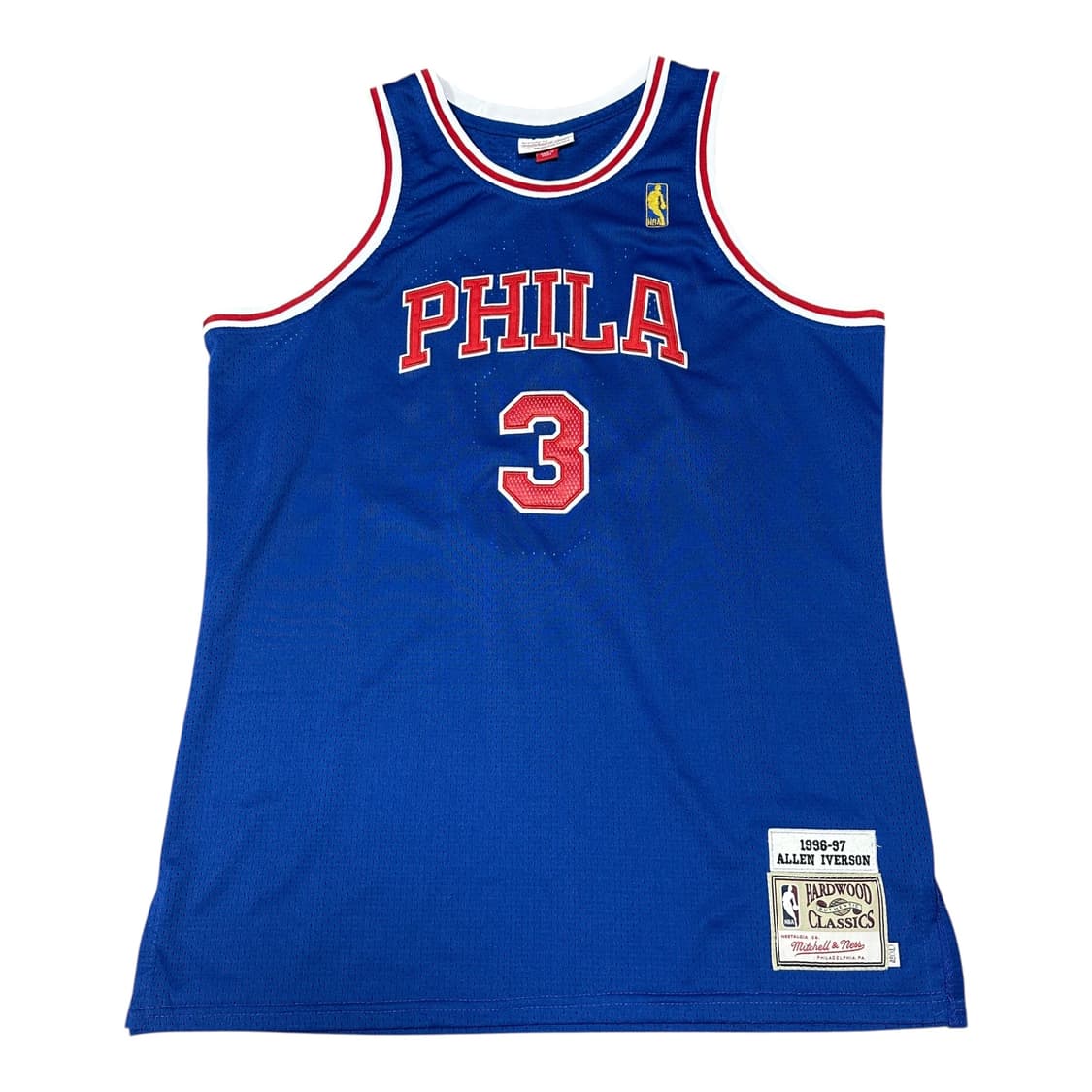 ✨ (바배) 필라델피아 NBA 미첼 & 네스 로드앨런 아이버슨 져지 유니 상품이미지1