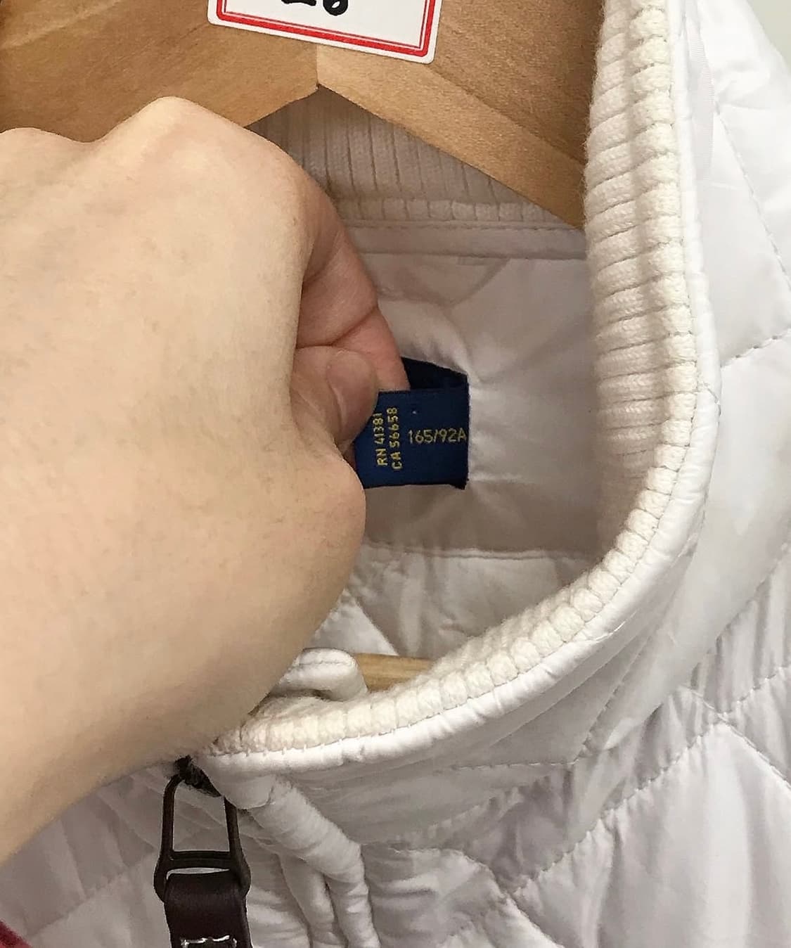 폴로 자수 패치 퀼팅 베스트 자켓 상품이미지3