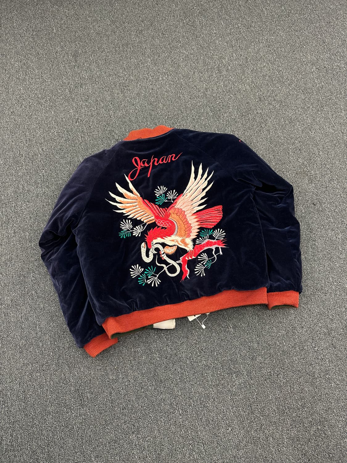 L) TAILOR TOYO 재패니즈 타이거 자수 수베니어 스카쟌 자켓 상품이미지2