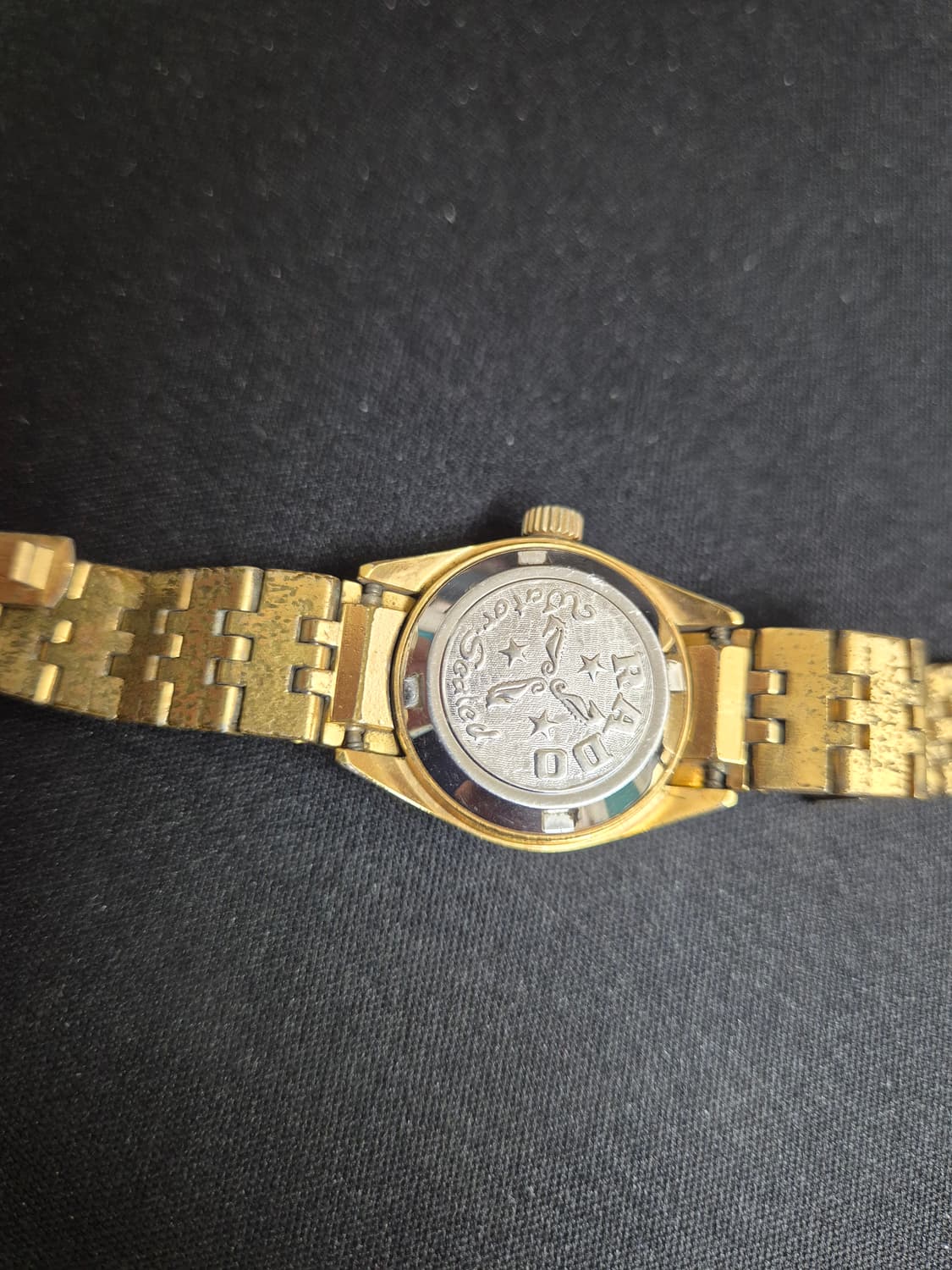 RADO 라도 빈티지 오토매틱 금장 손목 시계 여성용  상품이미지9