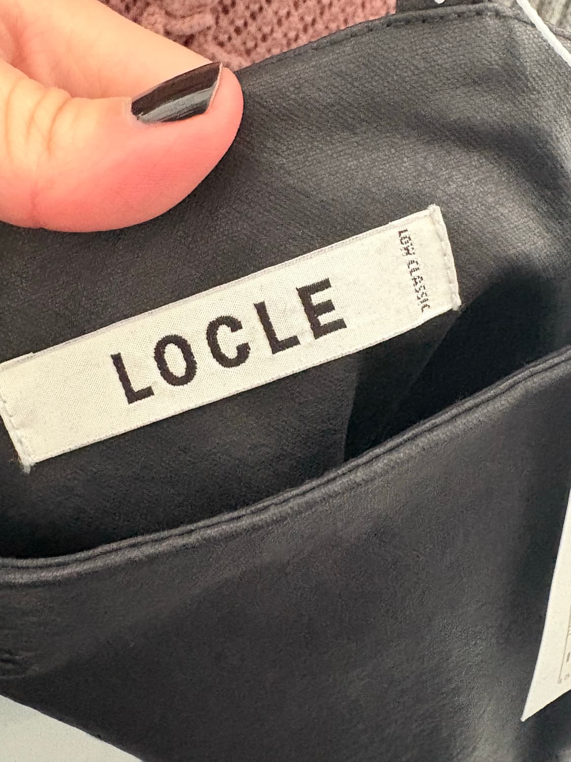 로우클래식 레더원피스 상품이미지3