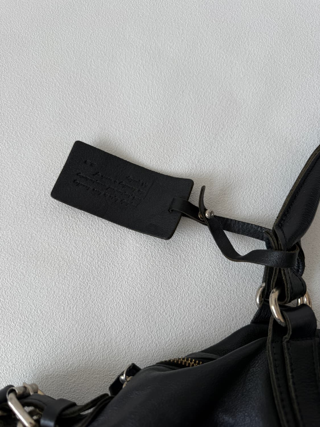 Pre owned 레더 보스톤백 상품이미지5