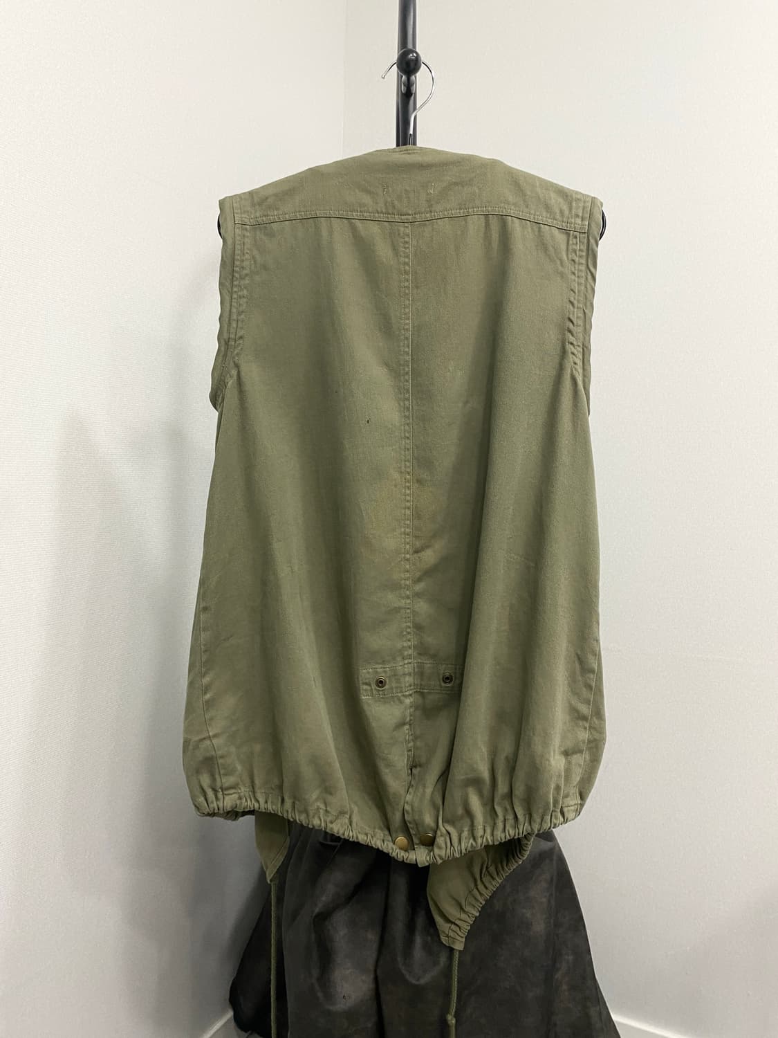 Drape-Front Military Cargo Vest 상품이미지3