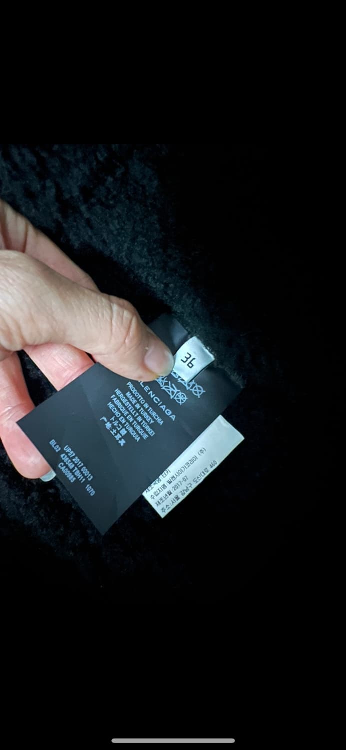 (상태 굳)발렌시아가무스탕 상품이미지5