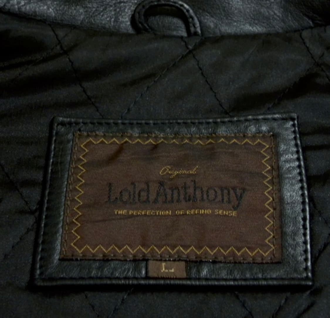 Lold Anthory 라이더 레더 자켓 상품이미지3