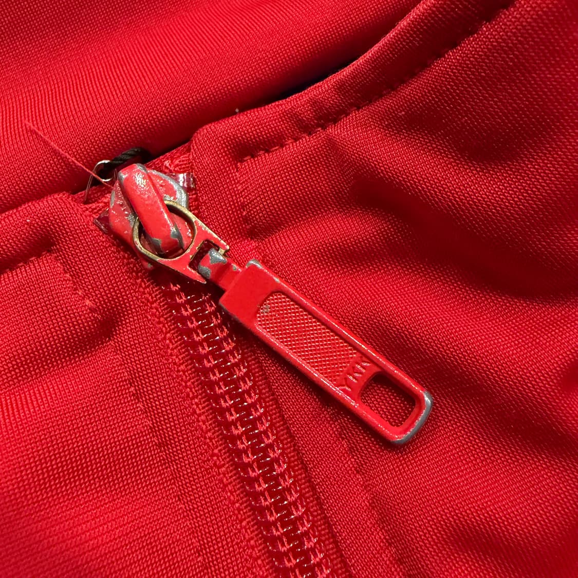 [XL] 12s 아디다스 파이어버드 삼선 트랙탑 레드 B271 상품이미지5