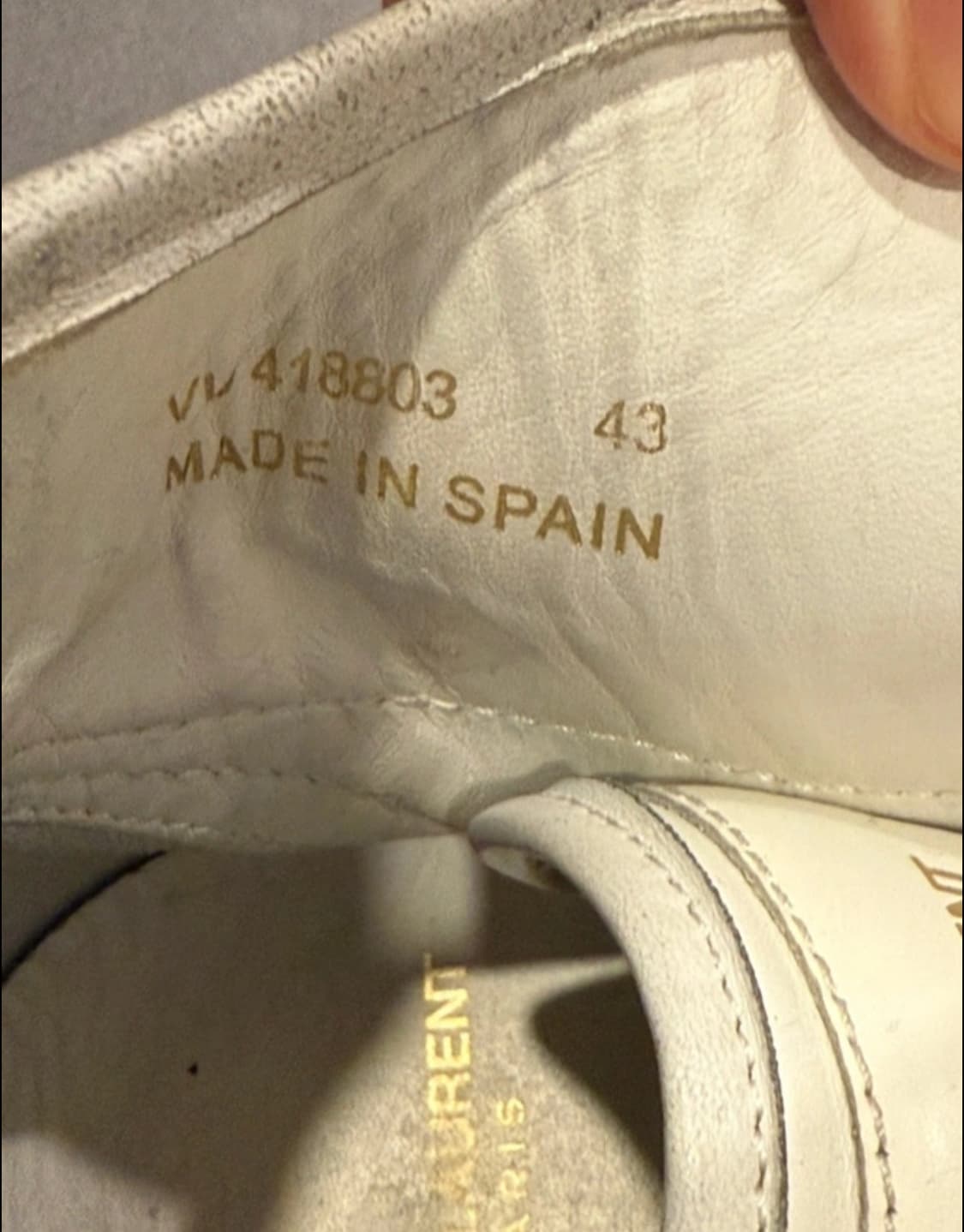 에디슬리먼 생로랑 서프 하이탑 43 상품이미지8