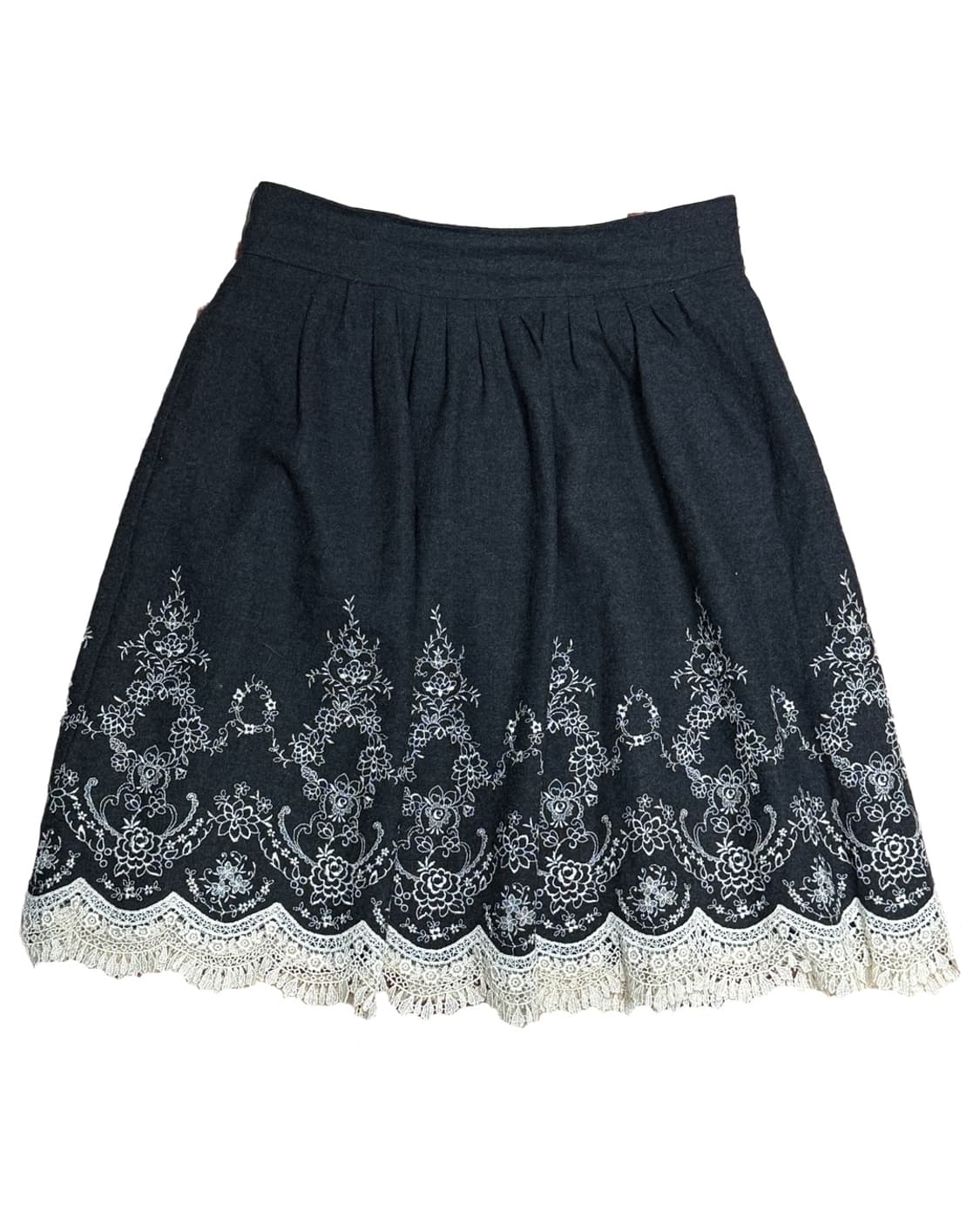 L’est rose 고딕 레이스 스커트 상품이미지1