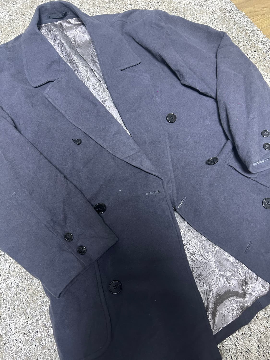 일제 DOLCIS 캐시미어 더블코트 사이즈 105~110 상품이미지2