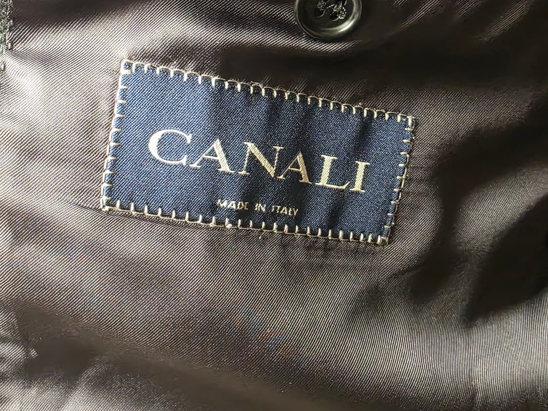 CANALI 캐시미어 헤링본 자켓 (52) 상품이미지5