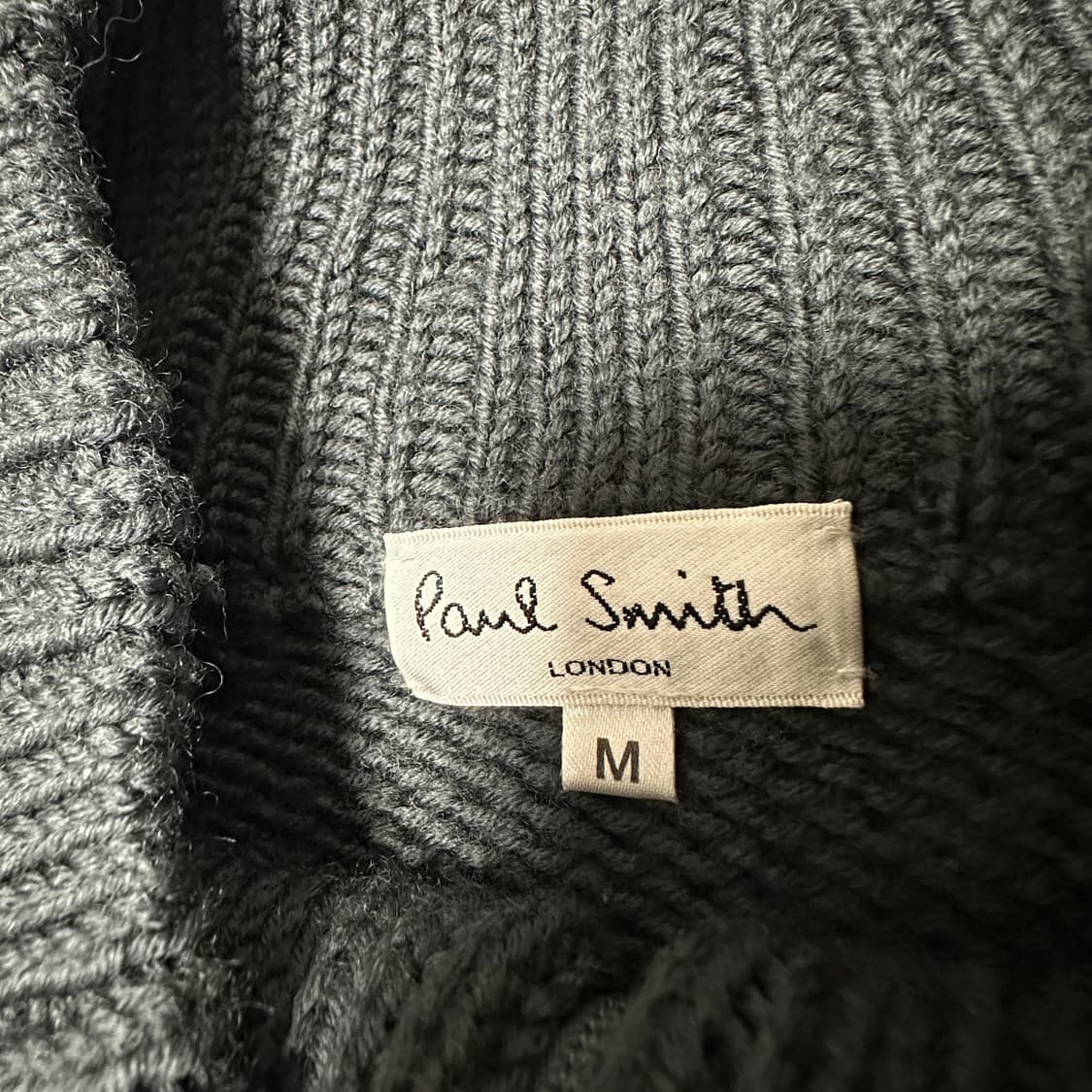 PAUL SMITH japan made knit zipup jacket 상품이미지3