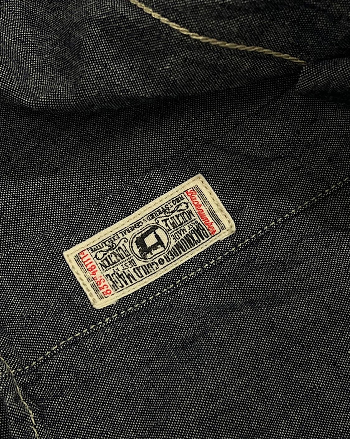  BACK NUMBER Denim Work Shirts 상품이미지5
