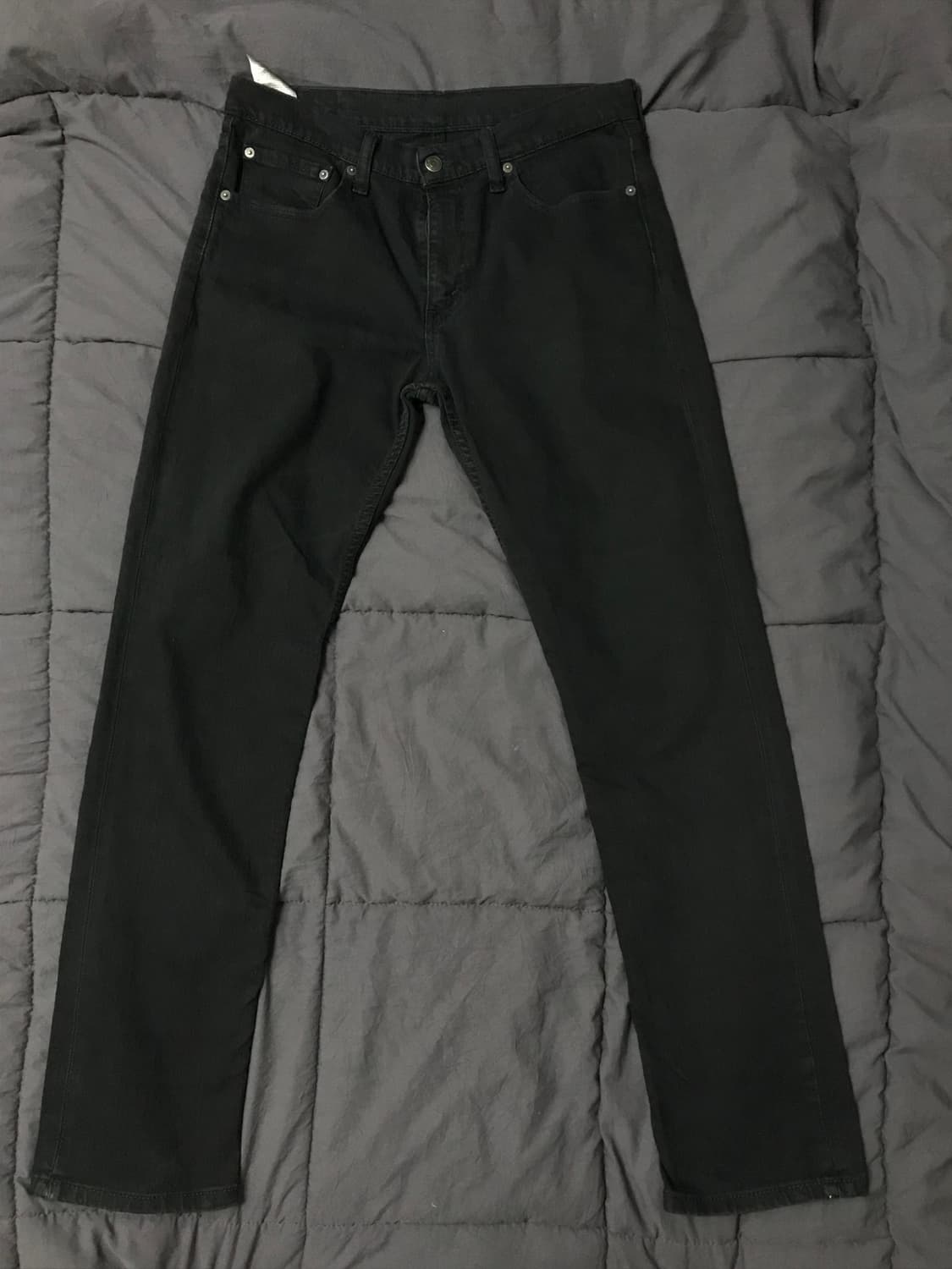 리바이스 블랙 데님 흑청 32인치 상품이미지2