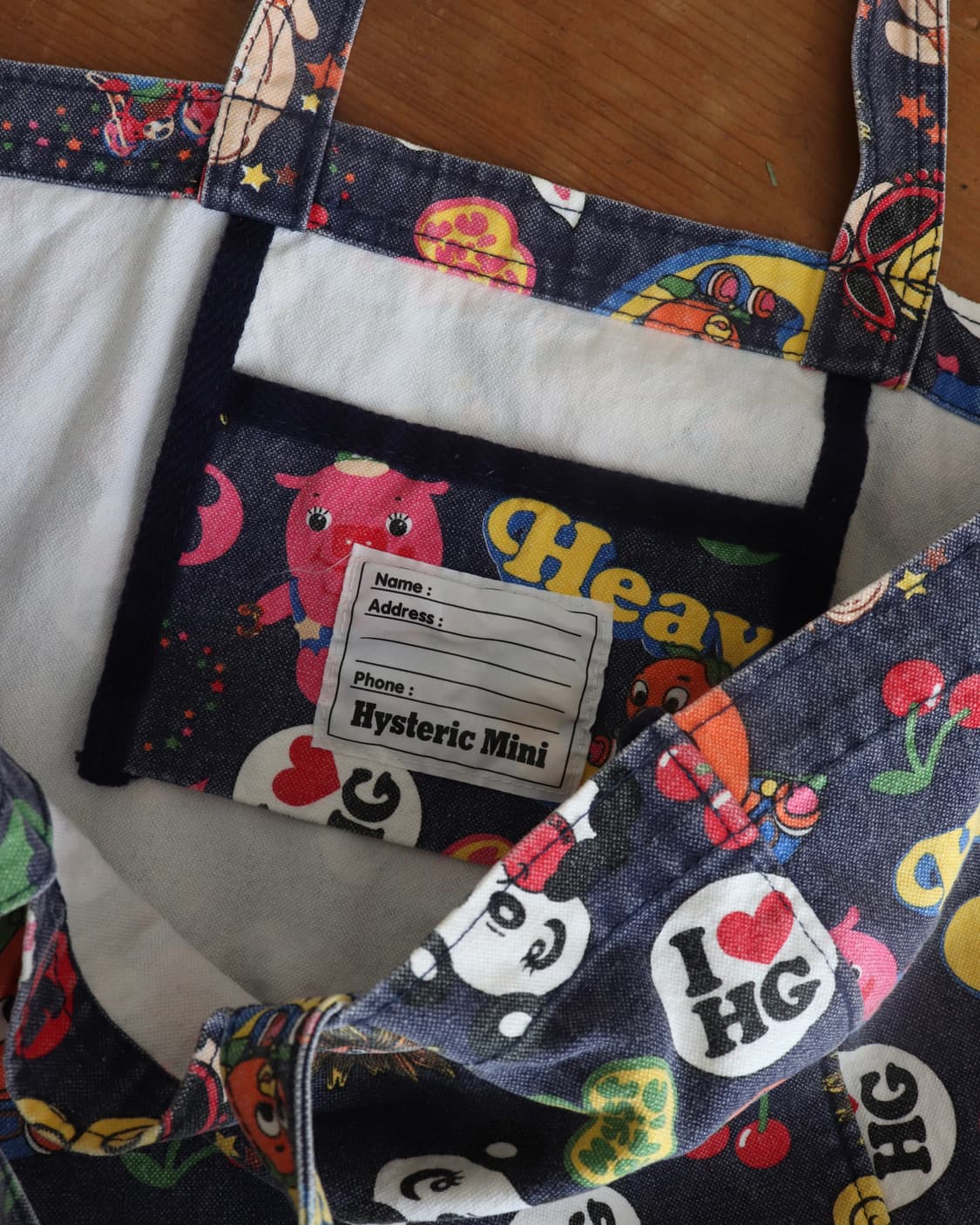 [Hysteric Mini] Character Print Tote Bag 상품이미지3