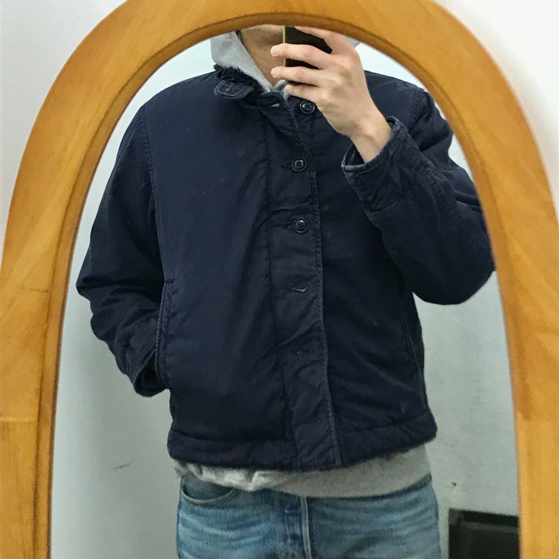 데님 앤 서플라이 네이비 N1 덱자켓 남성 102 여성 프리사이즈 상품이미지8