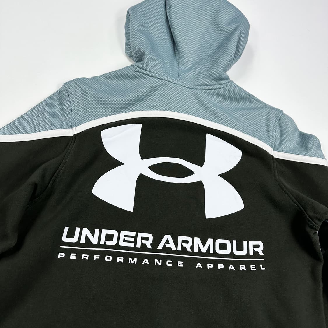 언더아머 트레이닝 카키 백로고 후드티 (L) 상품이미지4