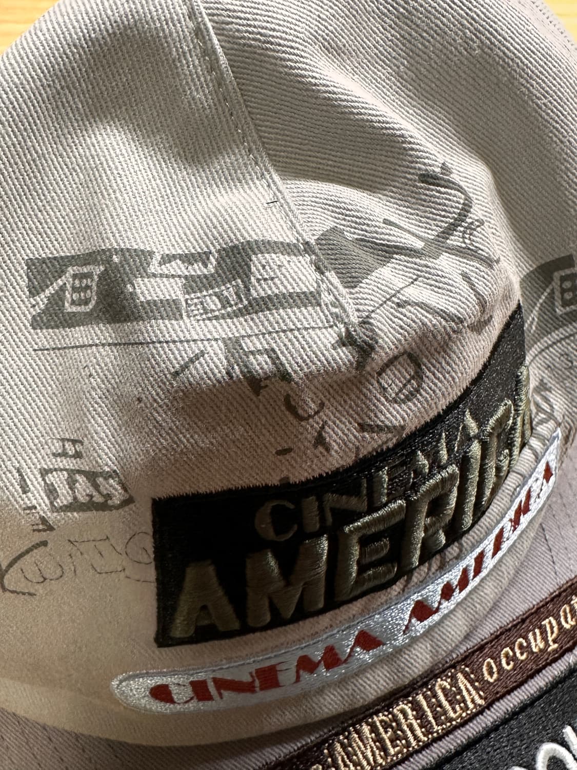 25FW 팔리할리우드 시네마 트로이시 5패널 캡 상품이미지2