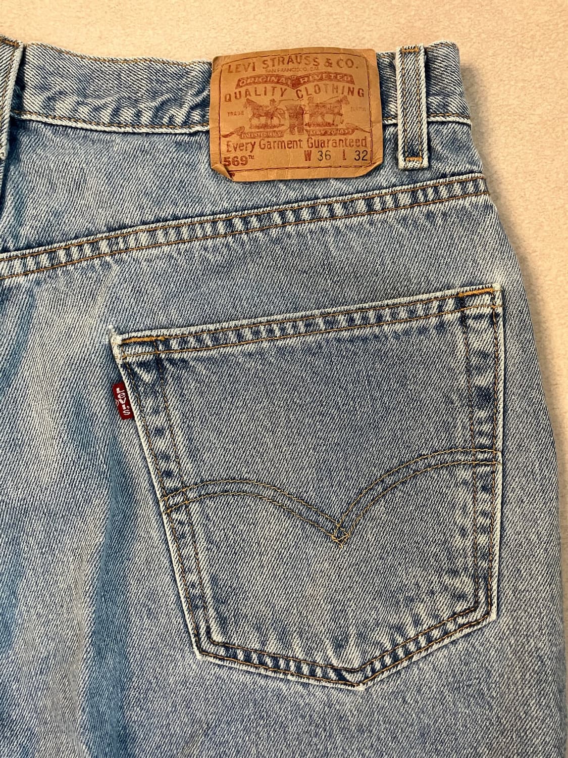 Vintage Levi’s 569  36x32 상품이미지4