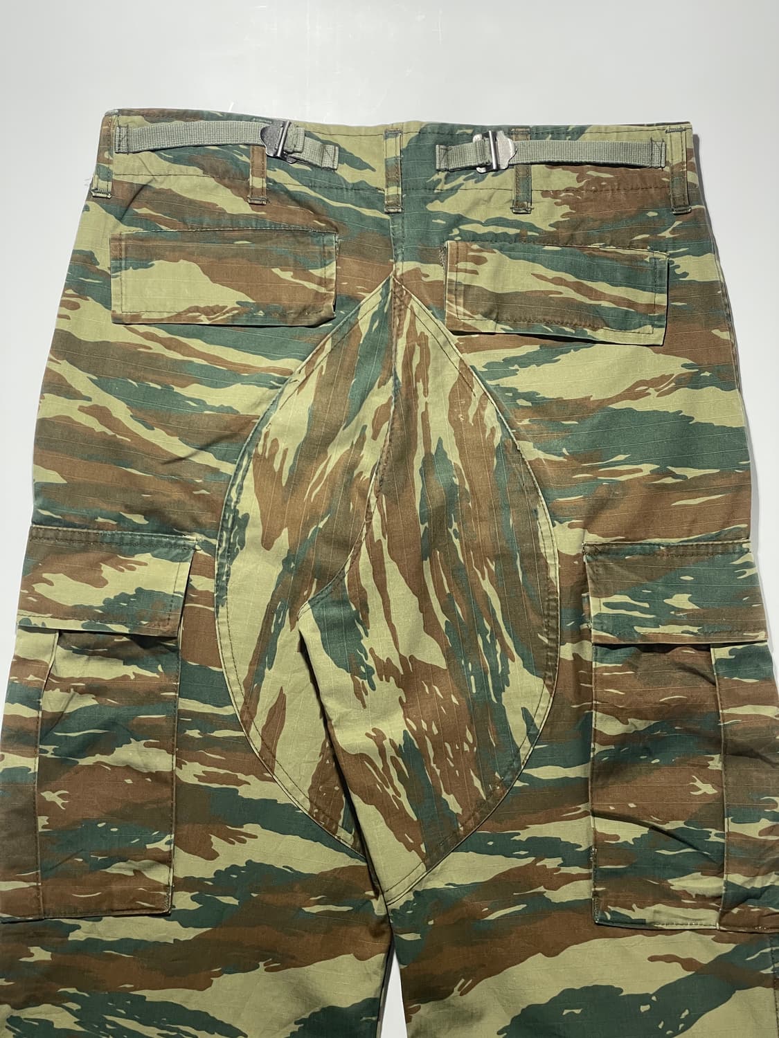 80s Greek Army Lizard Camo Pants 상품이미지7