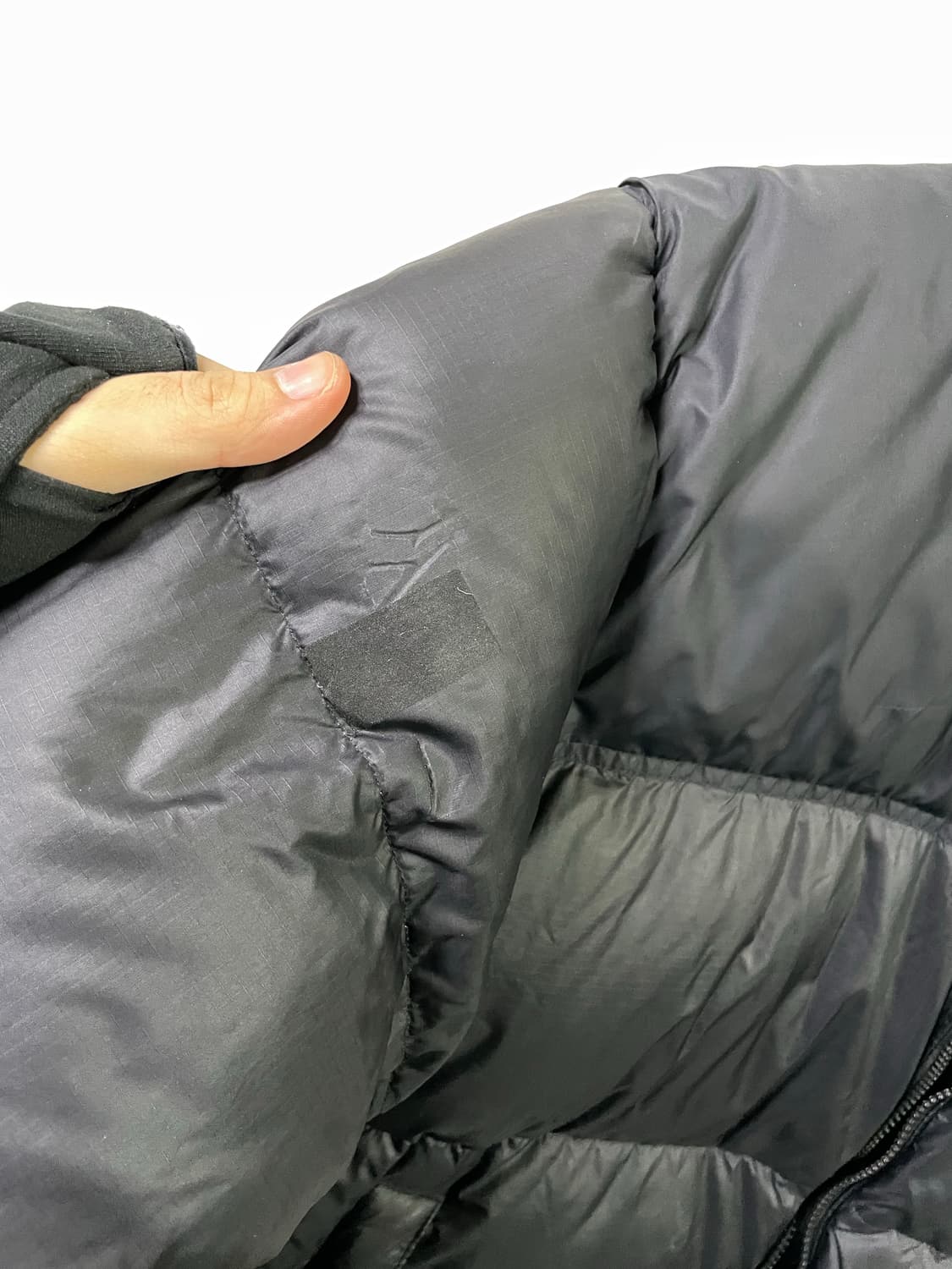 노스페이스 에코 눕시 블랙 패딩 100-105 사이즈 상품이미지10