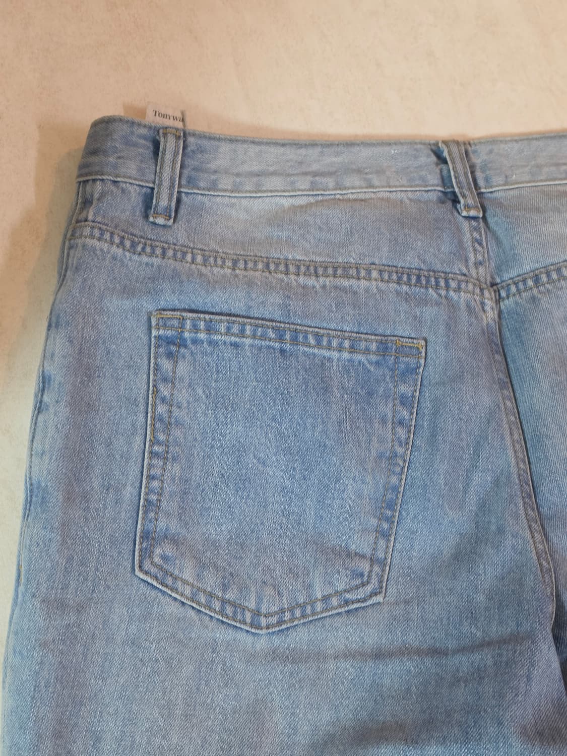 토니웩 플레어 데님 32 연청 상품이미지4