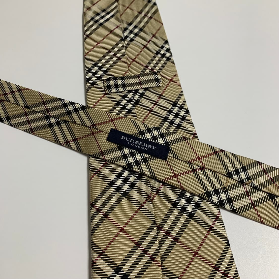 버버리(BURBERRY) 노바체크넥타이 명품 A+등급 신형라벨 상품이미지4