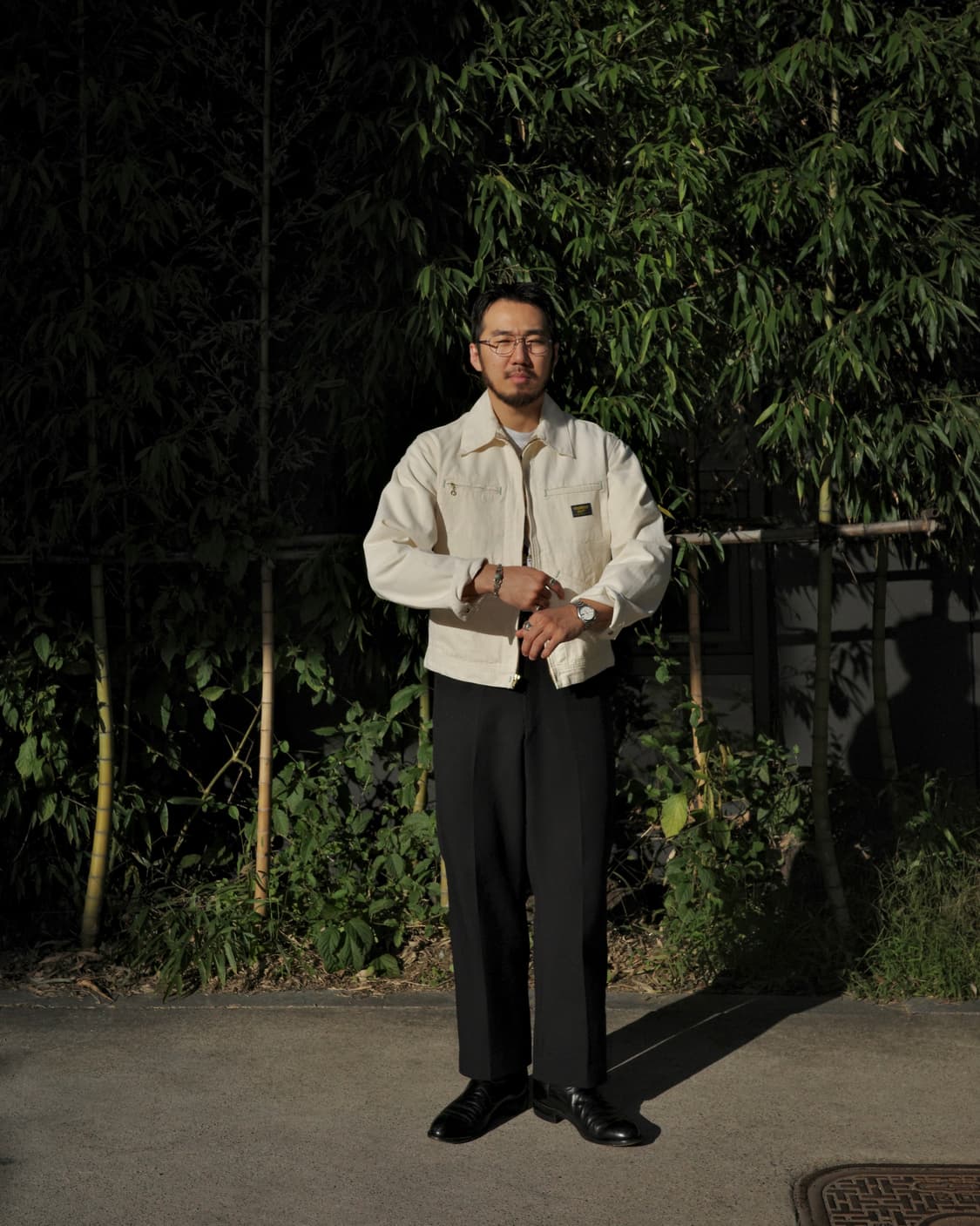 80‘s OshKosh B’gosh 에크루 워크 자켓 상품이미지7