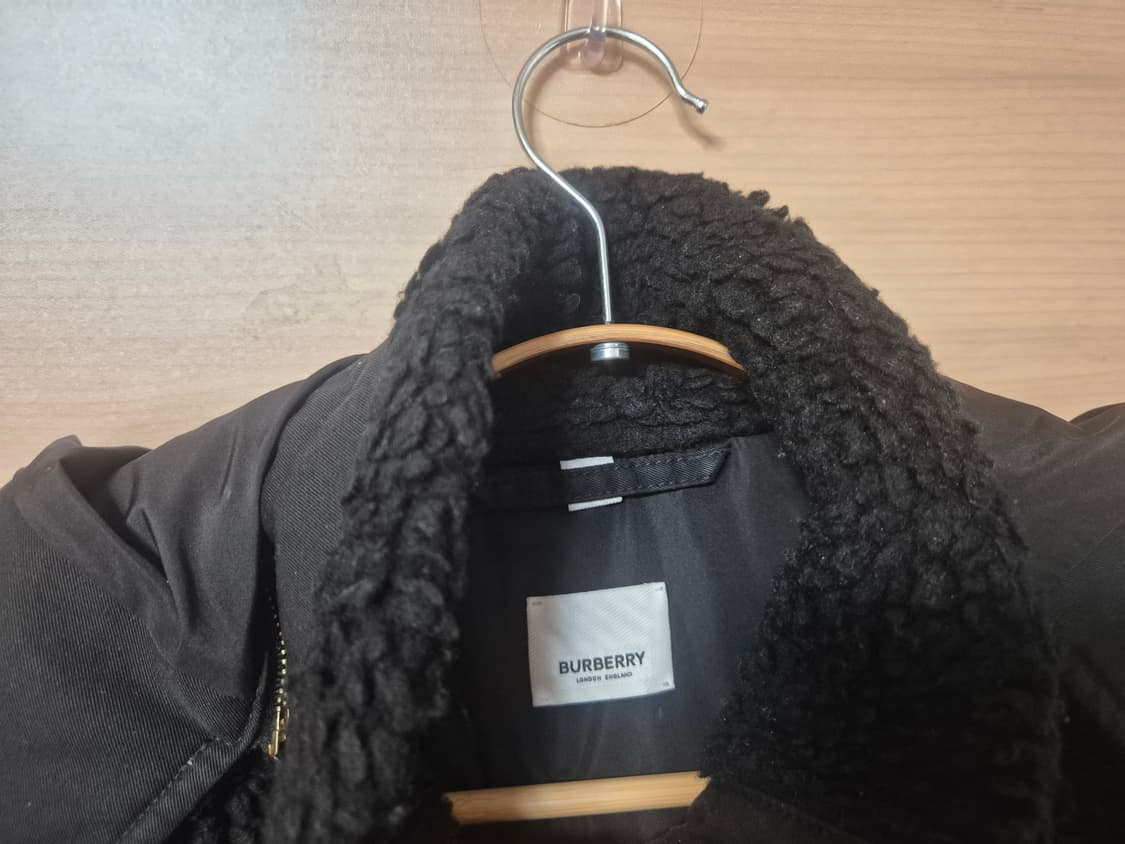 버버리 후디드 플리스 코트 상품이미지6