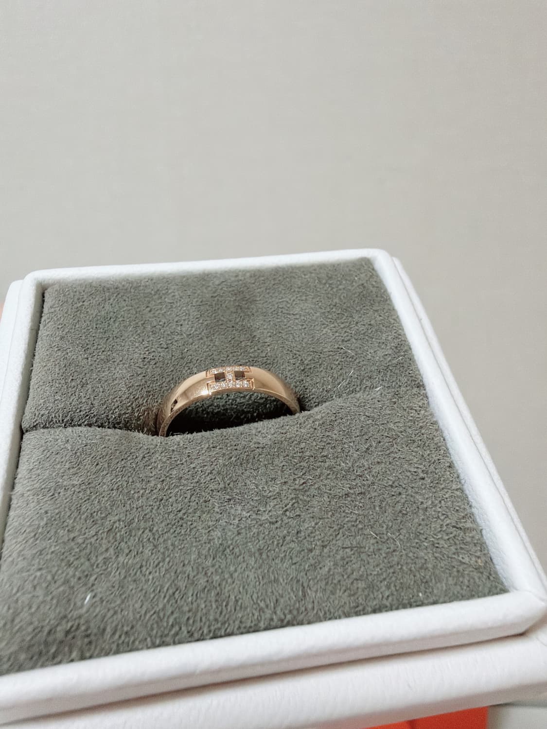 에르메스 에버 헤라클래스 웨딩 밴드 링 50호 상품이미지4