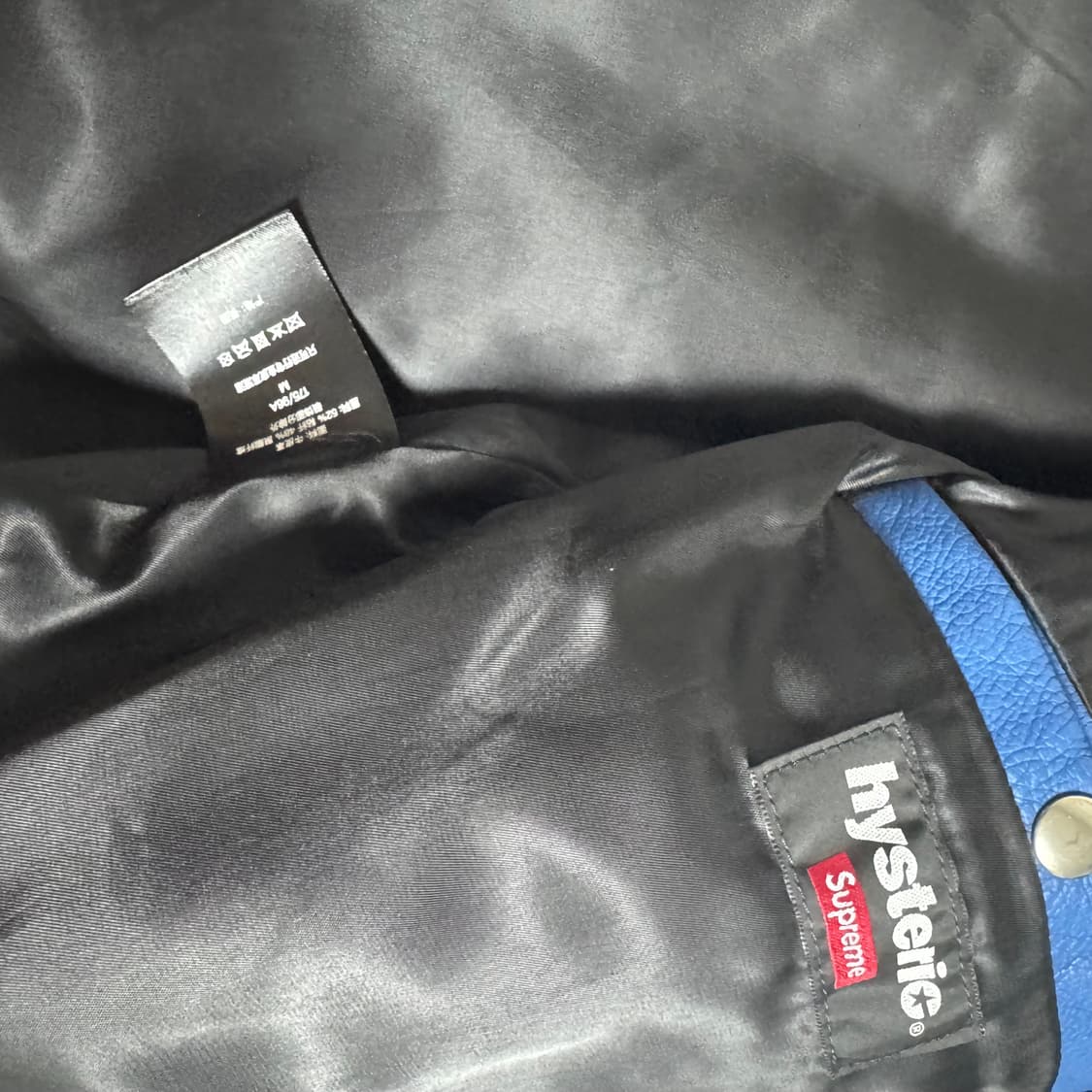 m)슈프림 히스테릭글래머 벤슨 가죽 자켓 상품이미지7