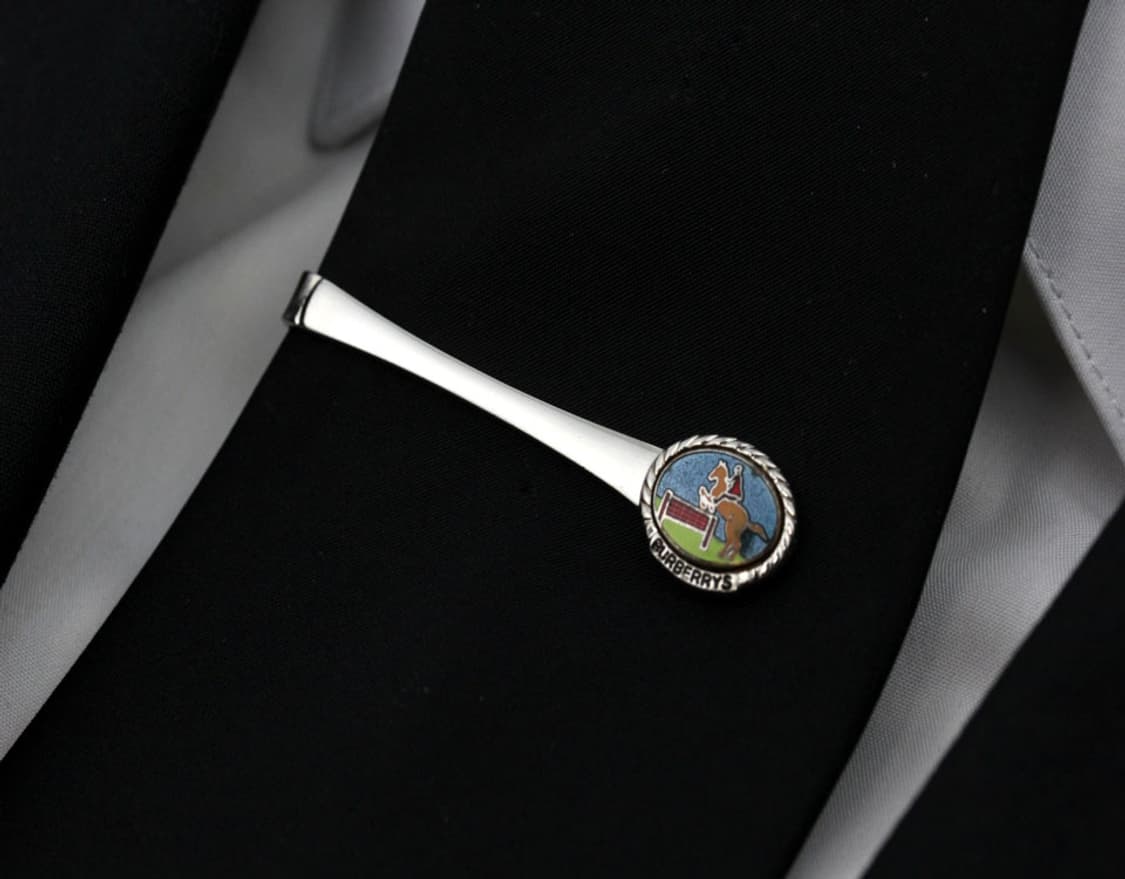 버버리 A-등급 5.4cm 남자 명품 넥타이핀 상품이미지6