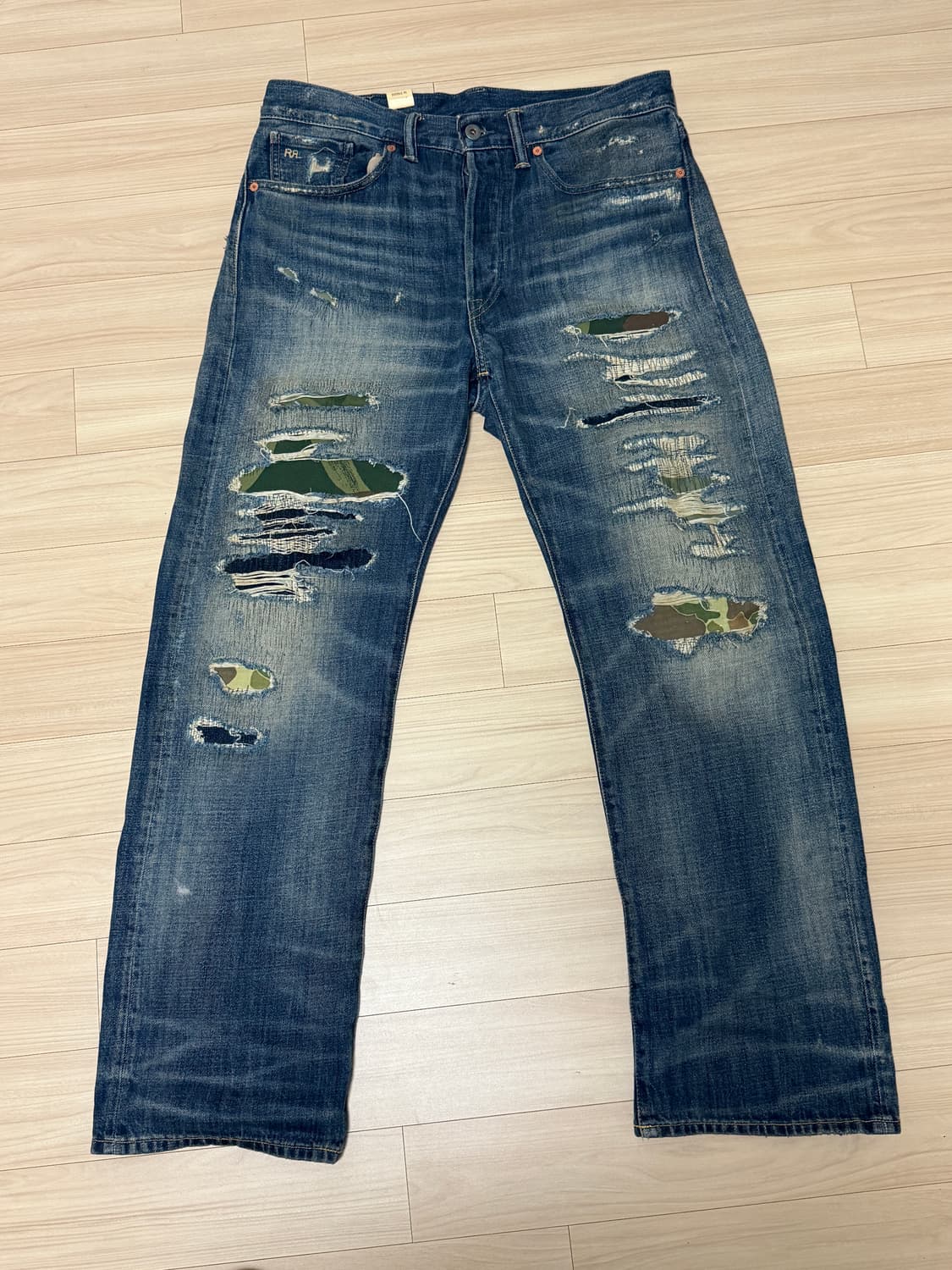 RRL 빈티지 파이브포켓 에이버리 진 32/32 상품이미지2