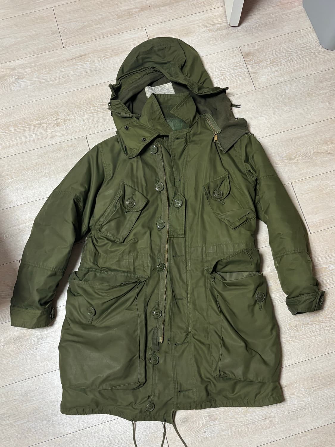 70-80s 캐나다군 콜드웨더 파카 상품이미지2