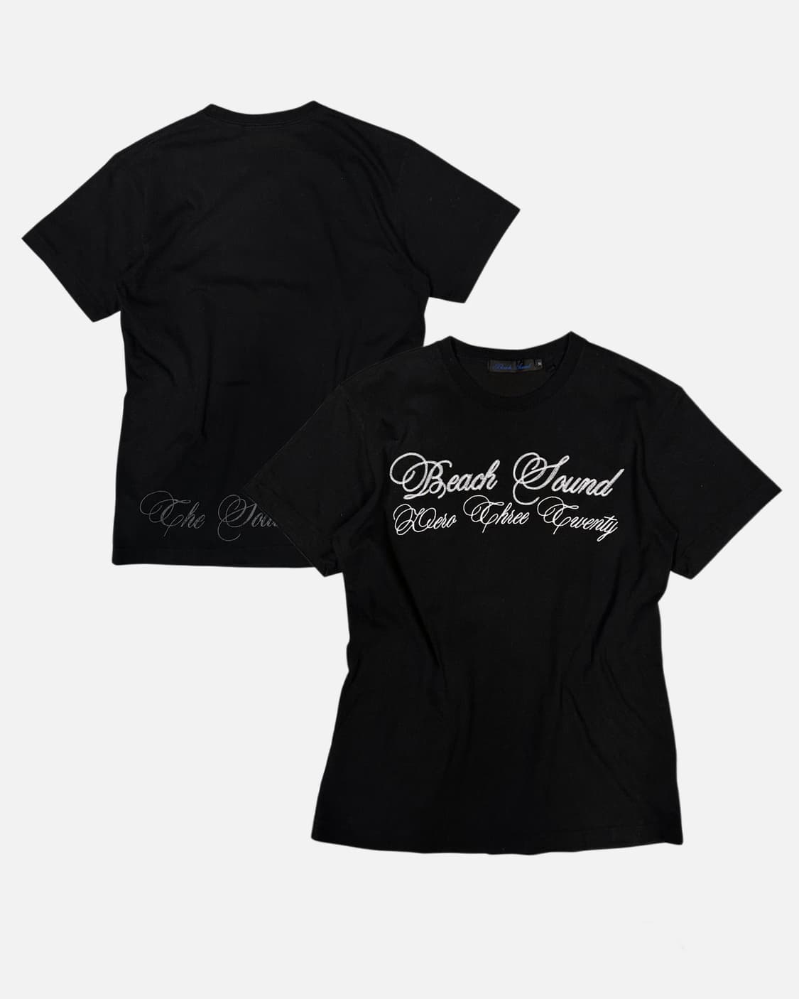 embroidery logo lettering t-shirt 상품이미지1
