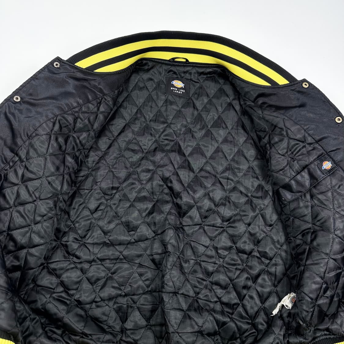 디키즈 워크웨어 블랙 바시티 스타디움 자켓 (L) 상품이미지6