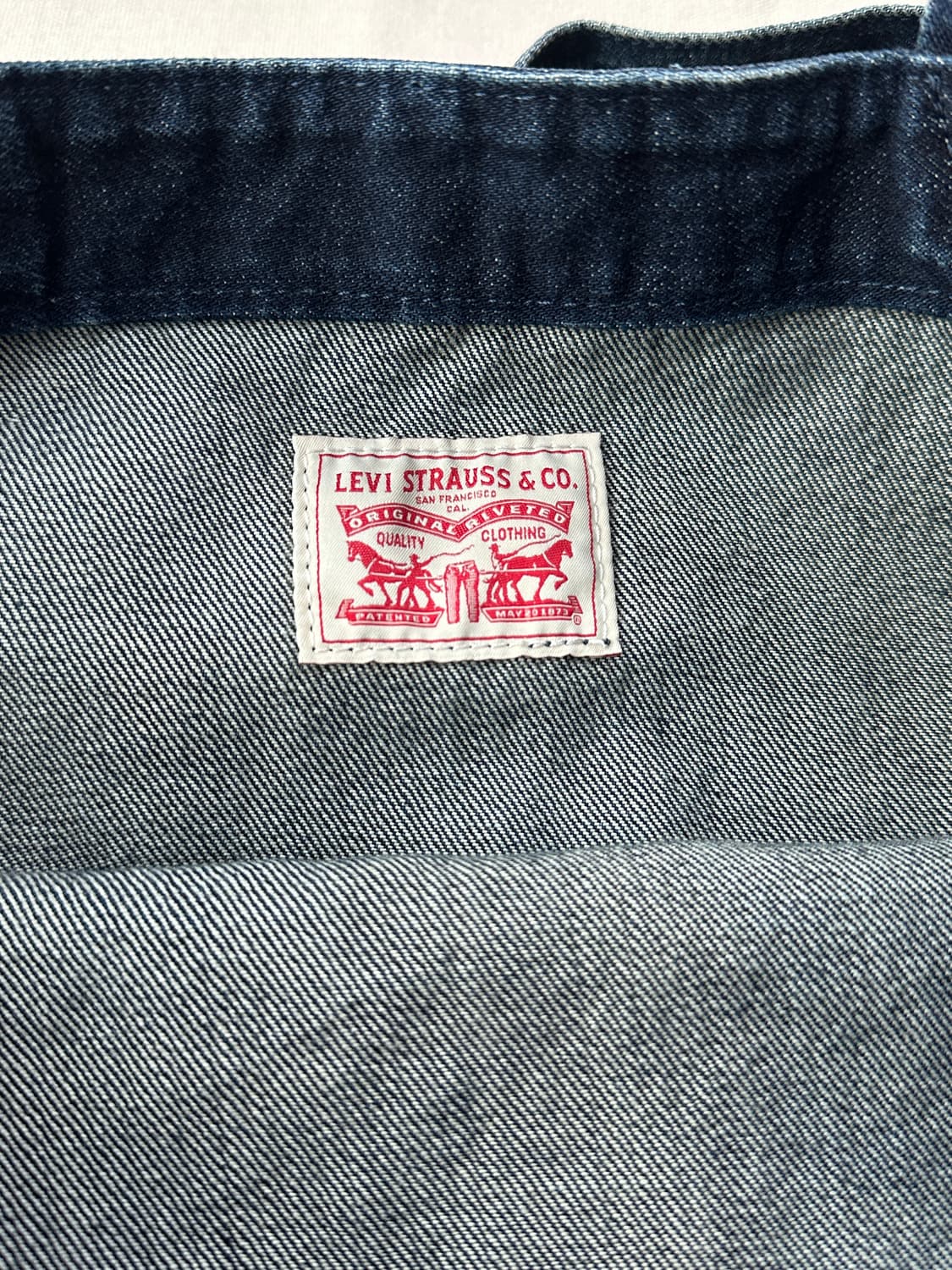 리바이스 데님 투웨이 토트백 크로스백 상품이미지6