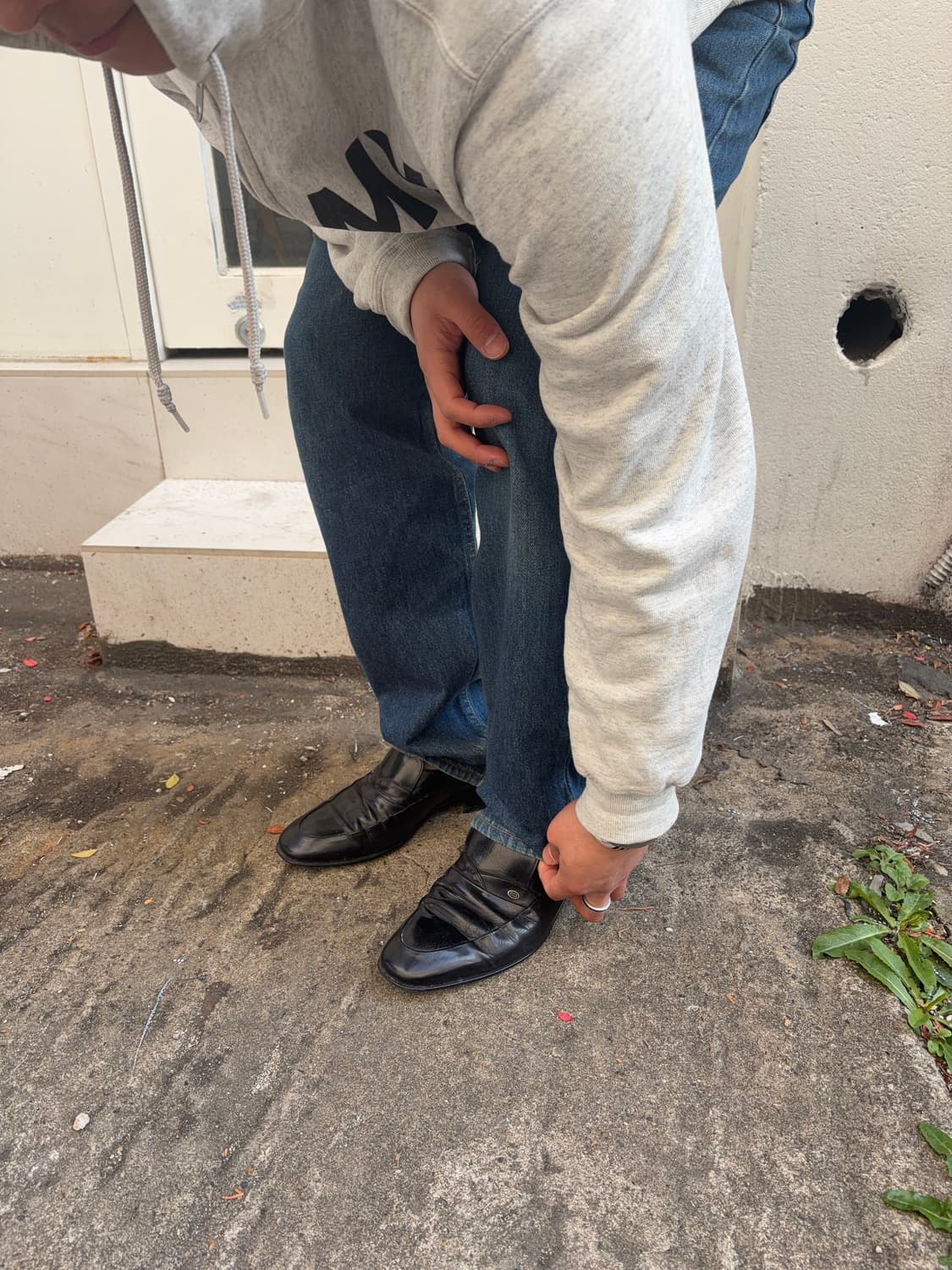 90‘s Balenciaga Paris Shirring BB loafer 상품이미지3