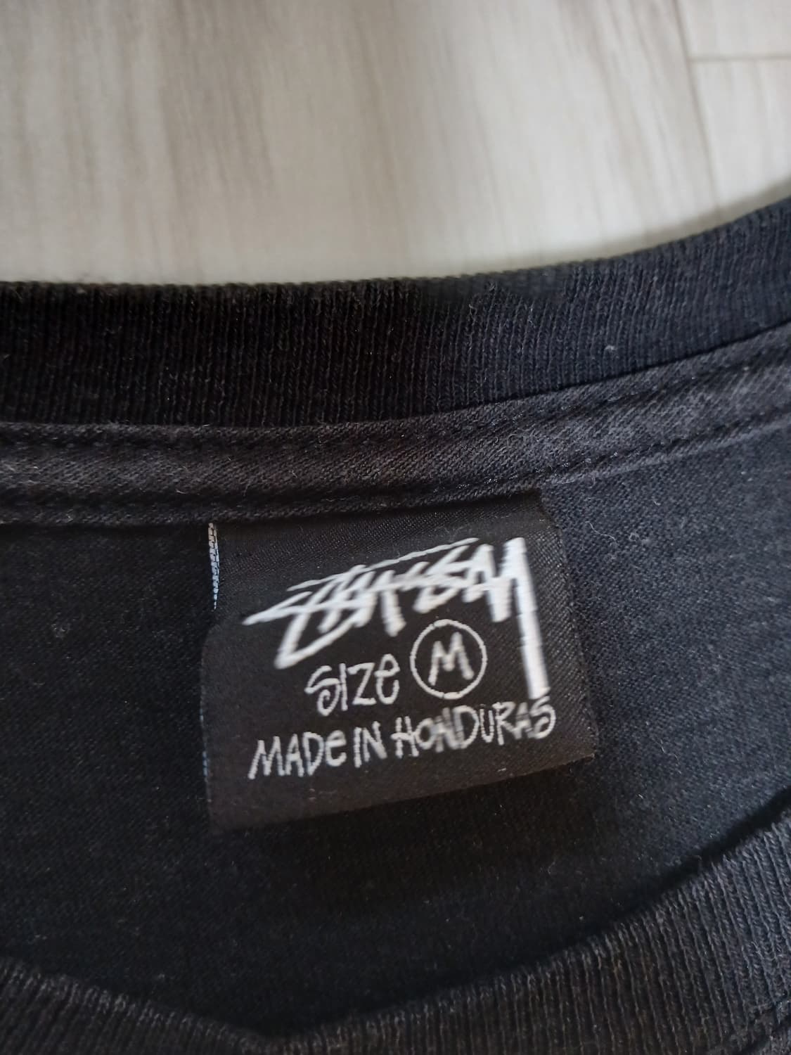 스투시 립 케이지 롱슬리브 티셔츠 블랙 상품이미지2